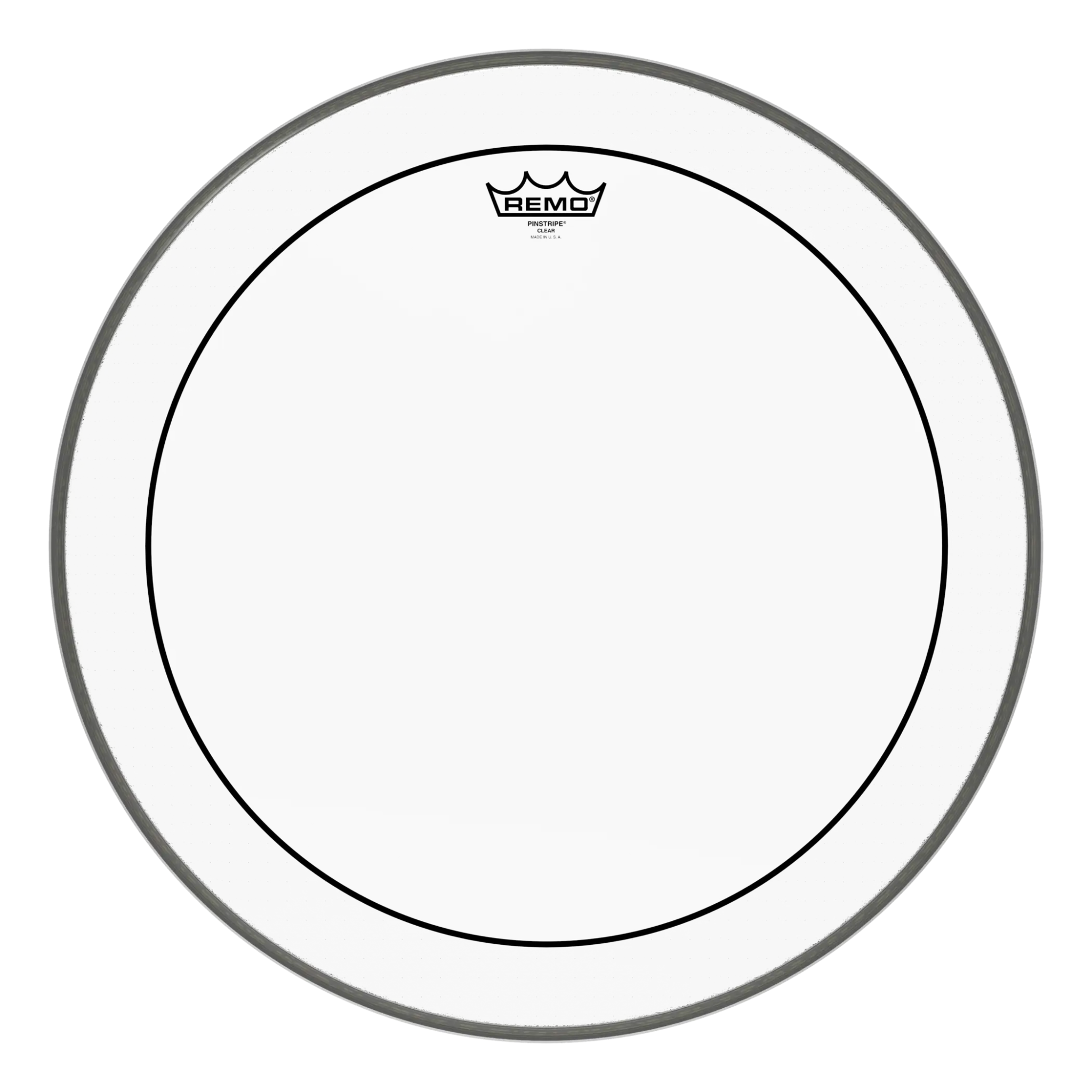 PARCHE BATERIA REMO PINST 20" TRANSPARENTE PS-1320-00
