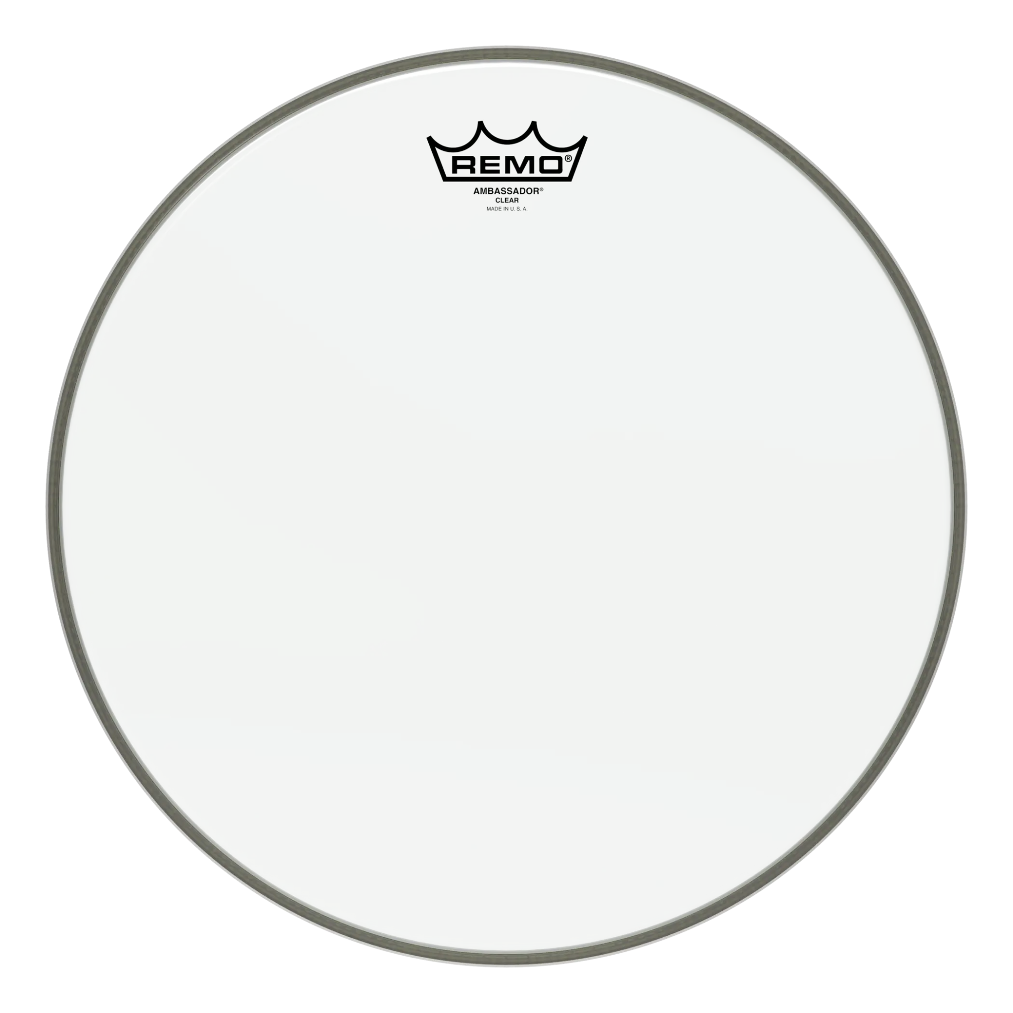 PARCHE BATERIA REMO AMBAS 14" TRANSPARENTE BA-0314-00