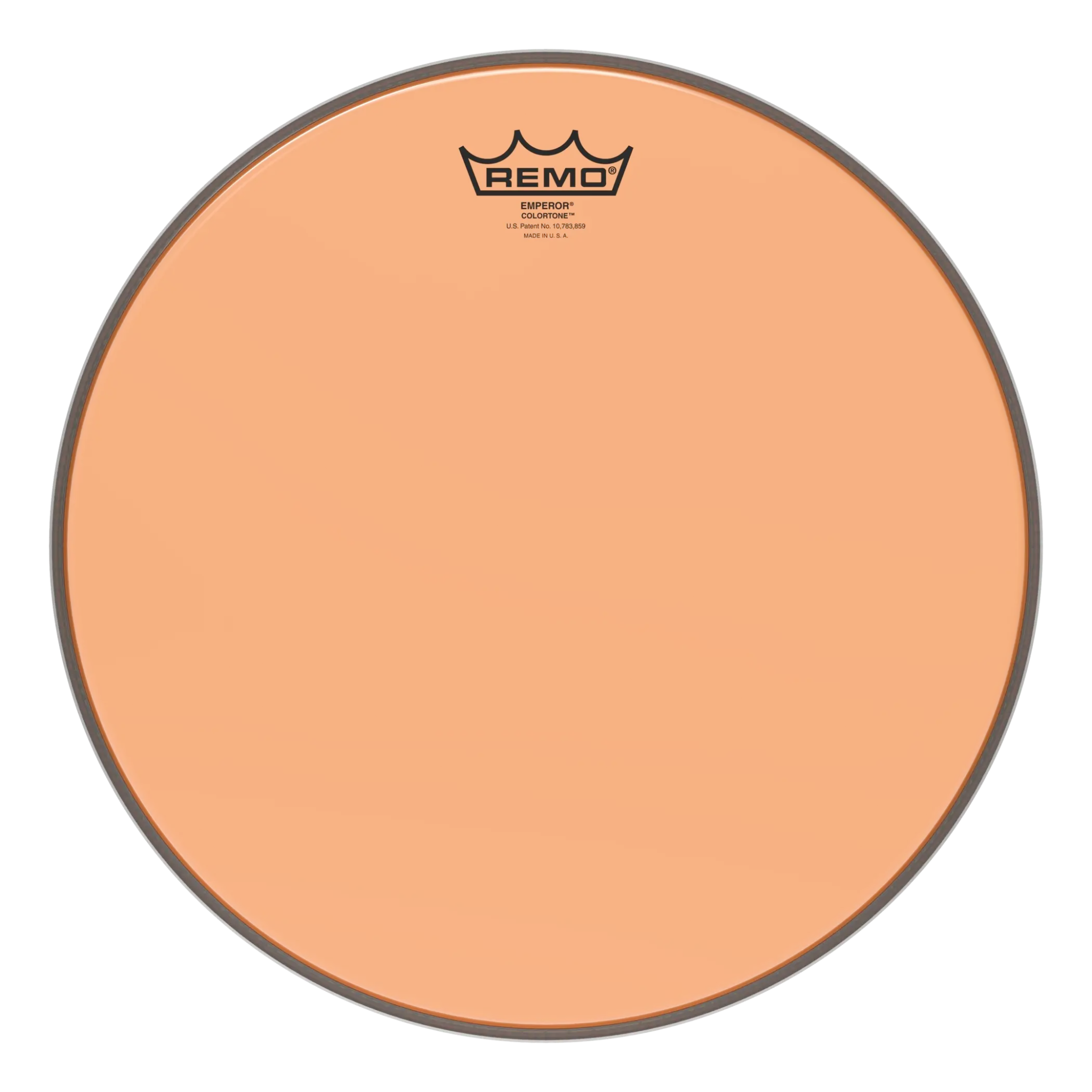 PARCHE BATERIA REMO EMPEROR 14" NARANJA BE-0314-CT-OG