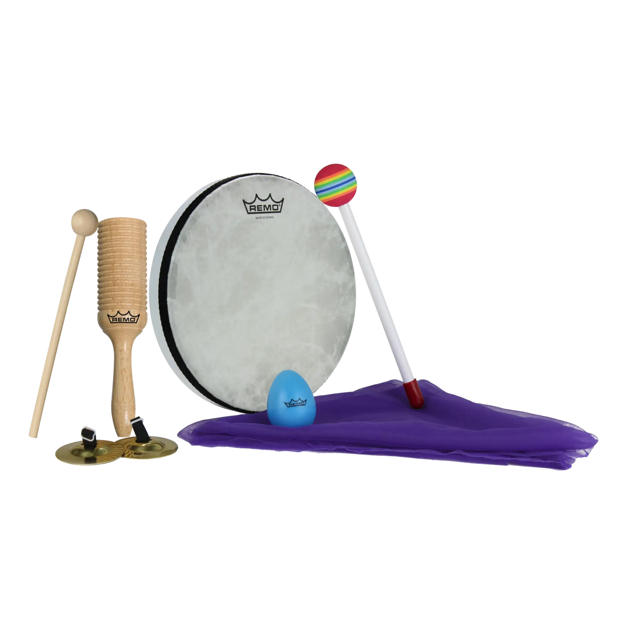 KIT PERCUSION REMO PLATILLOS P/NIÑO LK-3100-K2