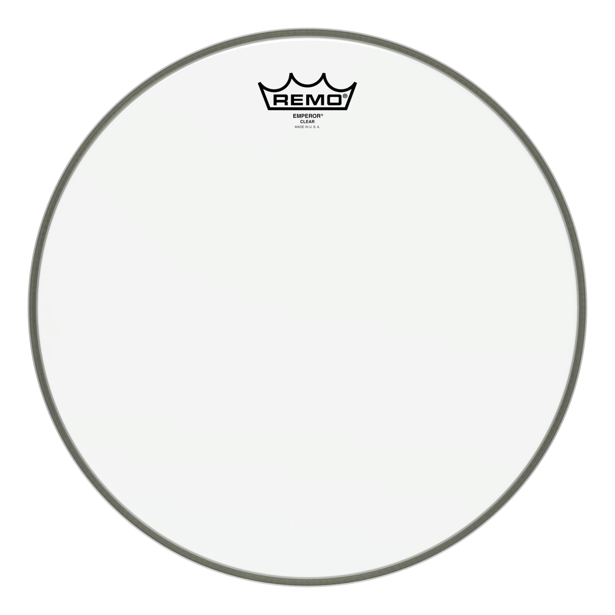 PARCHE BATERIA REMO EMPEROR 14" TRANSPARENTE BE-0314-00