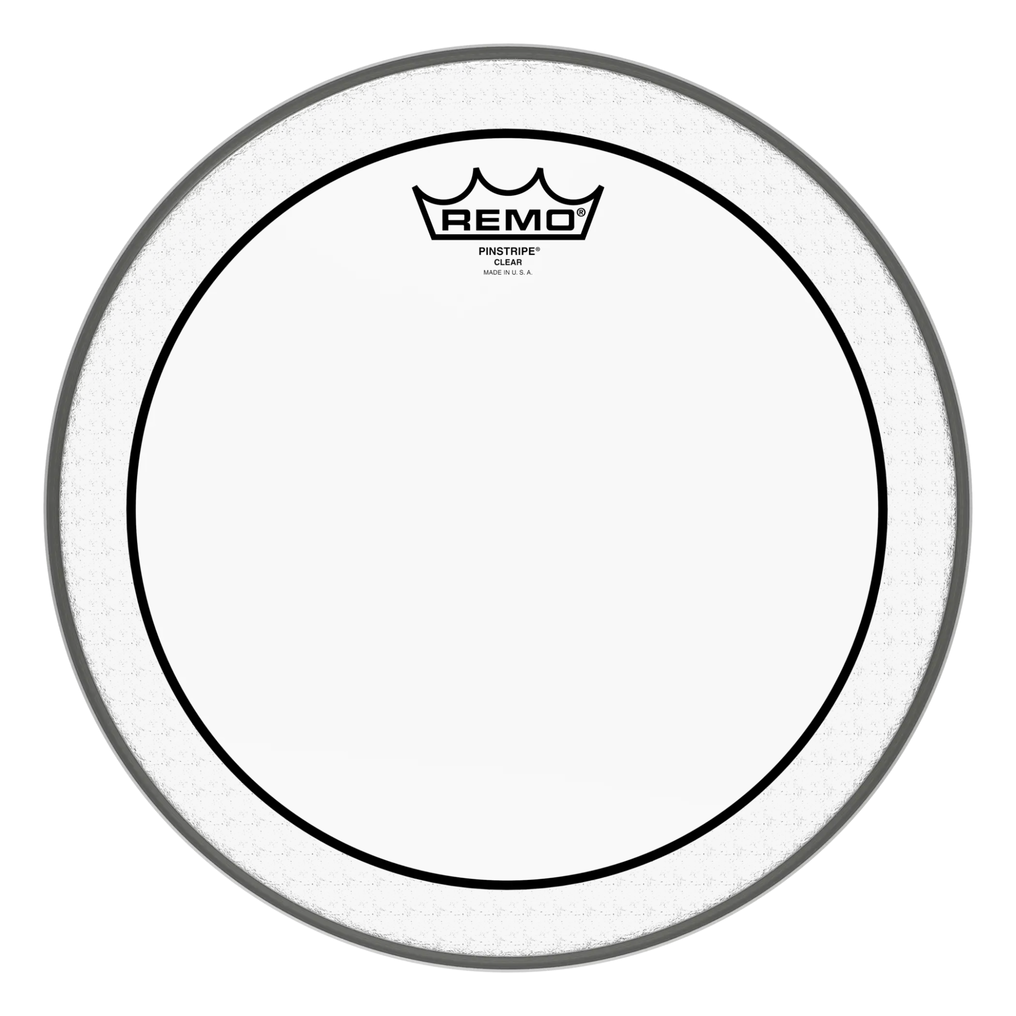 PARCHE BATERIA REMO PINST 12" TRANSPARENTE PS-0312-00
