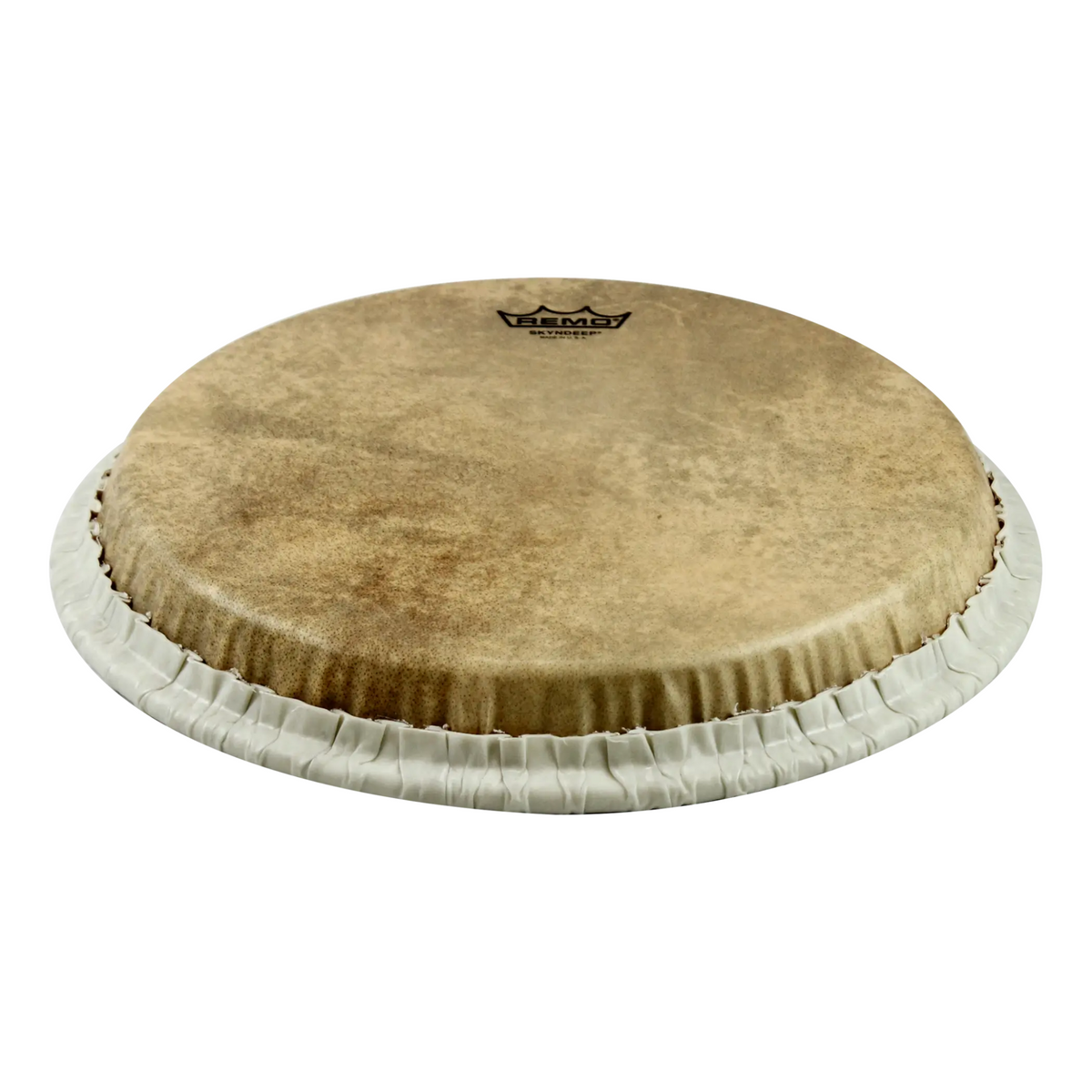 Remo Conga Drumhead 11.75" - Symmetry Series With Black Calfskin Graphic For Professional Percussion