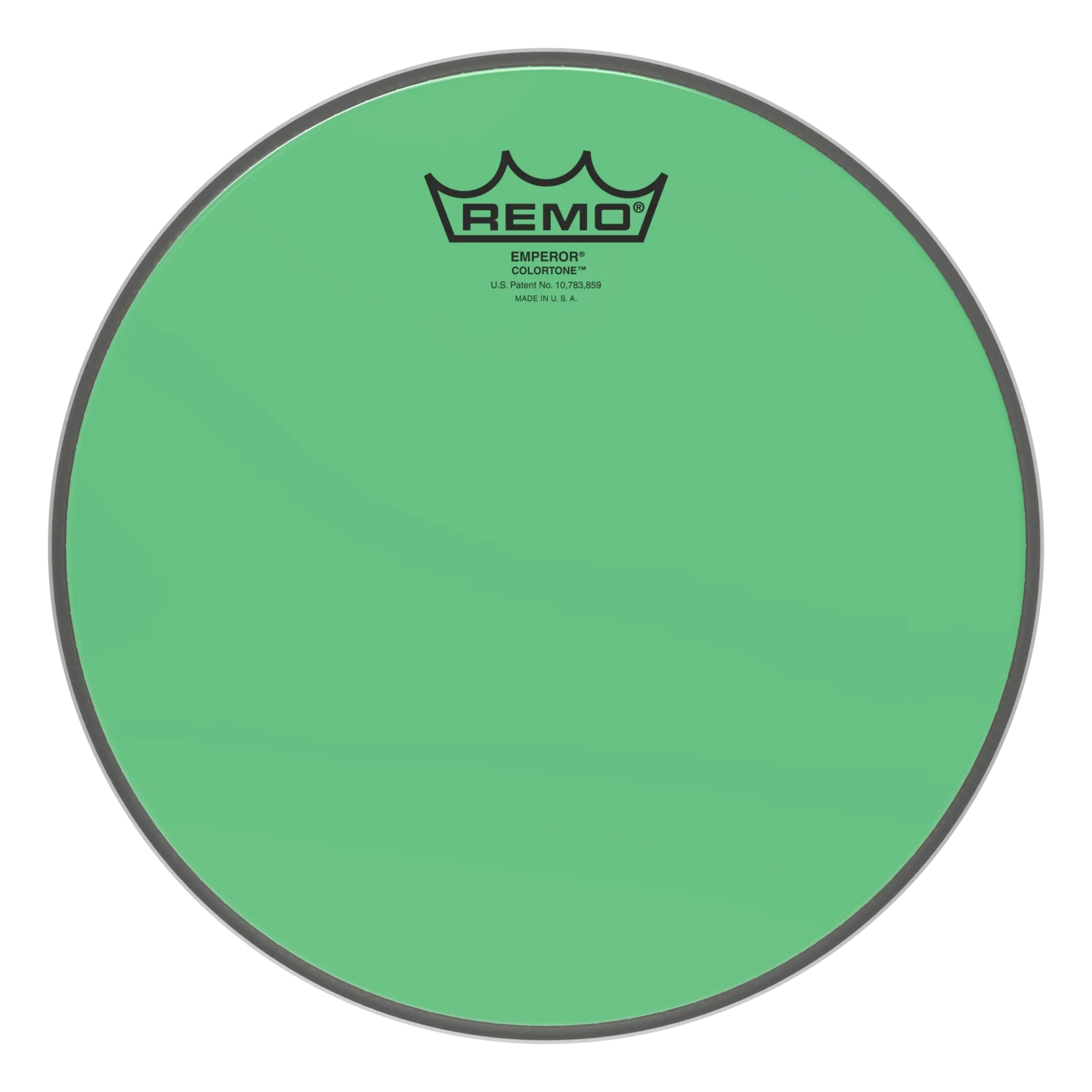 PARCHE BATERIA REMO EMPEROR 10" VERDE BE-0310-CT-GN