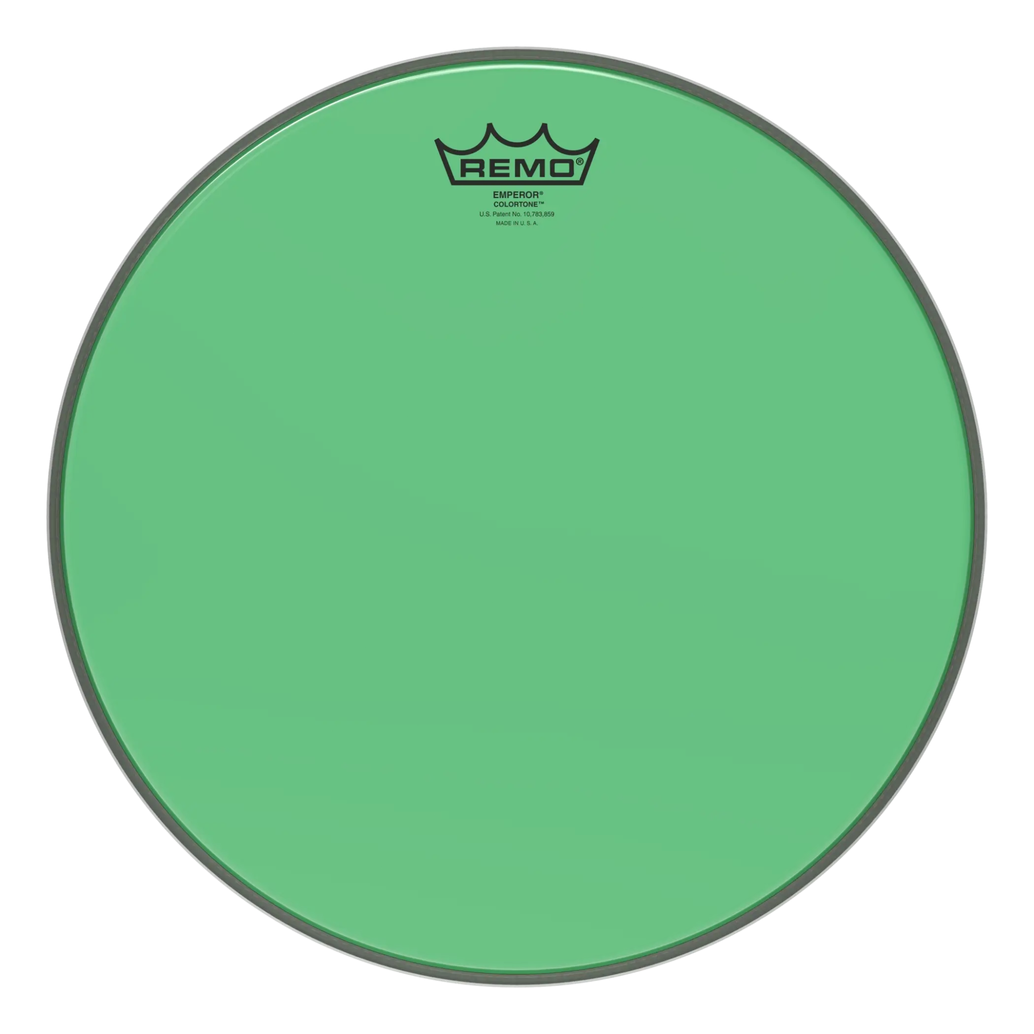 PARCHE BATERIA REMO EMPEROR 14" VERDE BE-0314-CT-GN