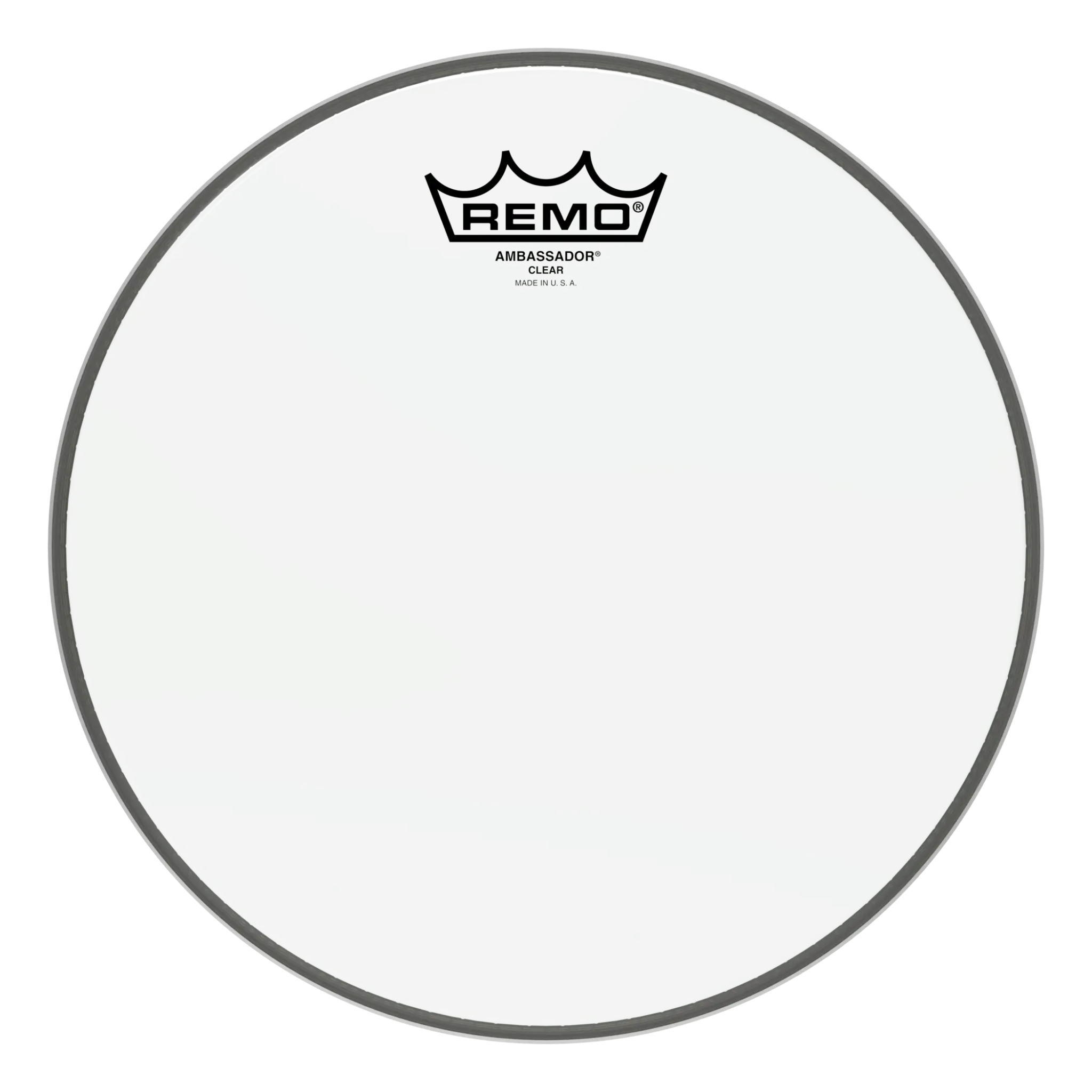 PARCHE DE BATERIA REMO AMBAS 10" TRANSPARENTE BA-0310-00