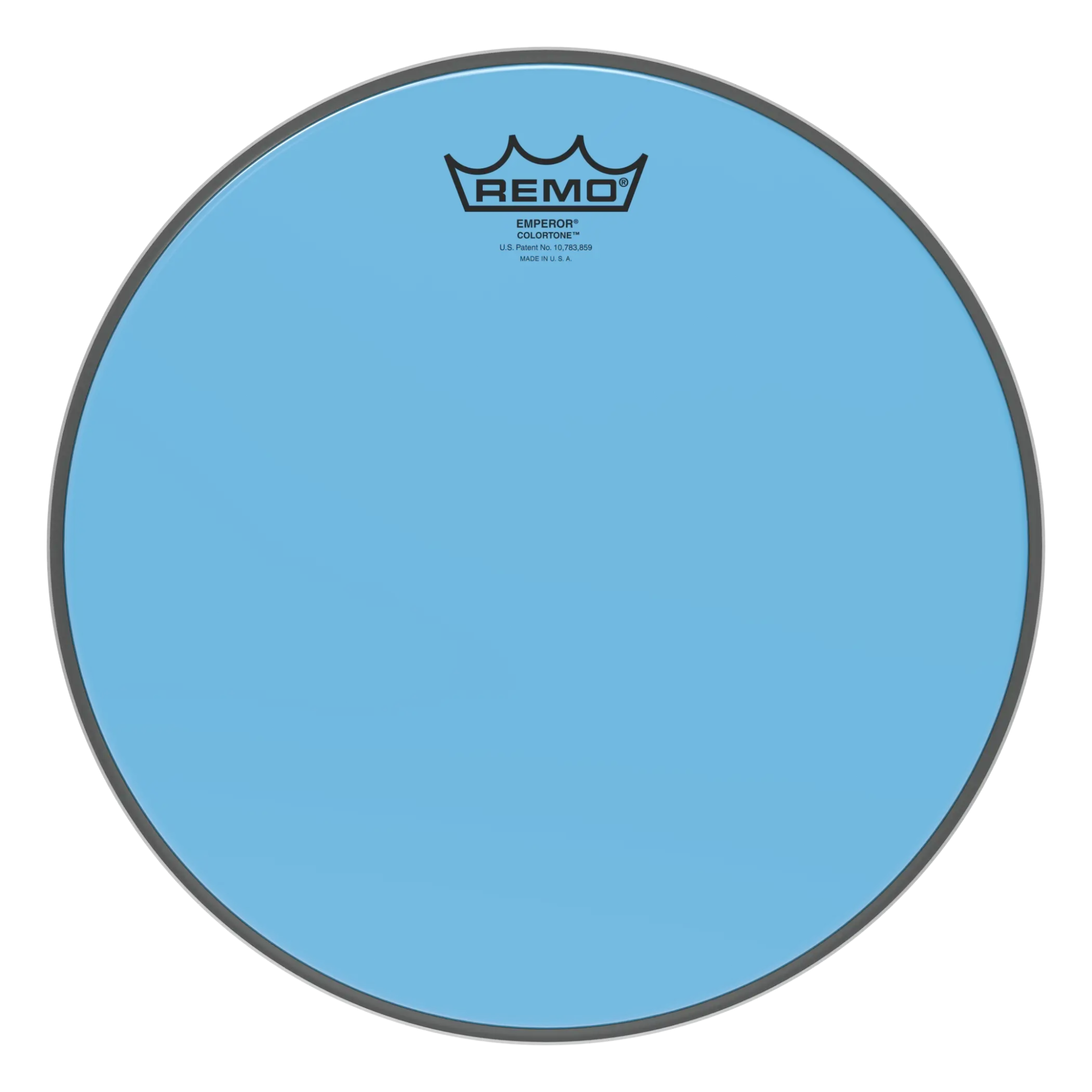 PARCHE BATERIA REMO EMPEROR 12" AZUL BE-0312-CT-BU