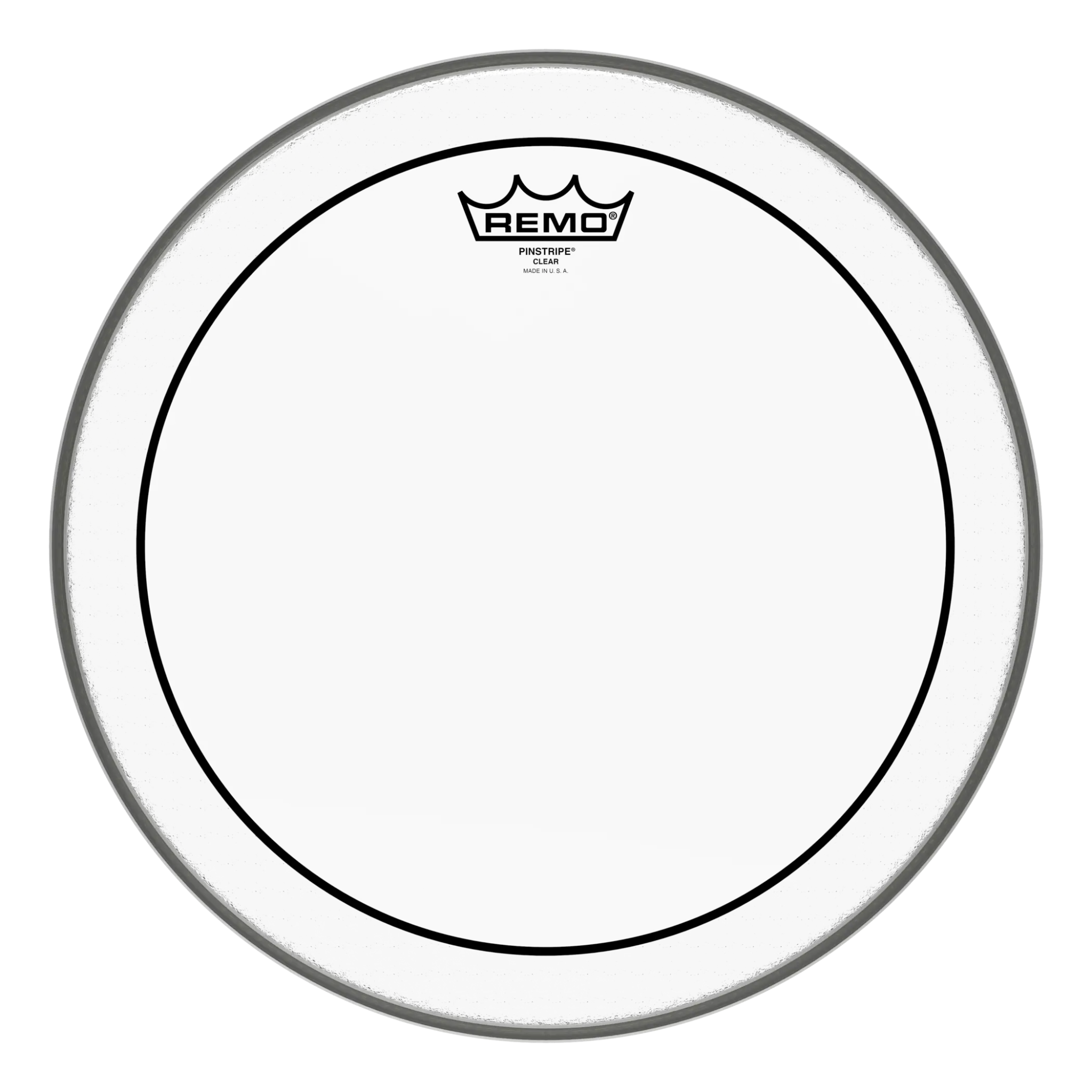 PARCHE BATERIA REMO PINST 14" TRANSPARENTE PS-0314-00