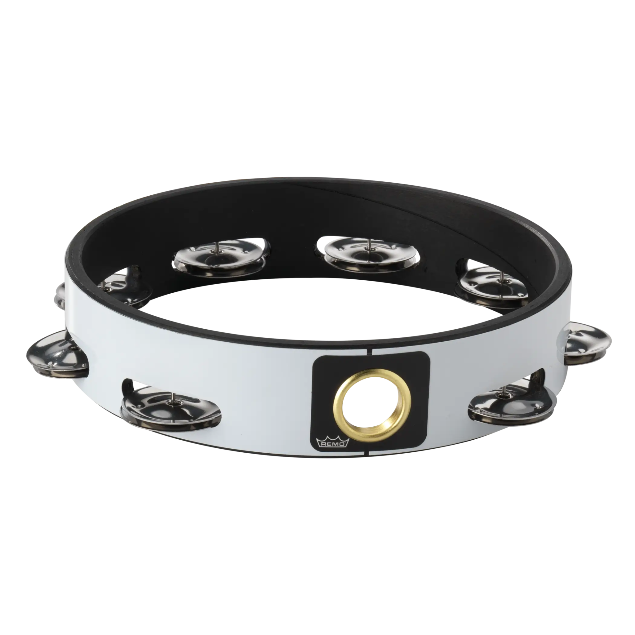 PANDERO REMO AMBOURINE HEADLESS 8" BLANCO TA-6108-00