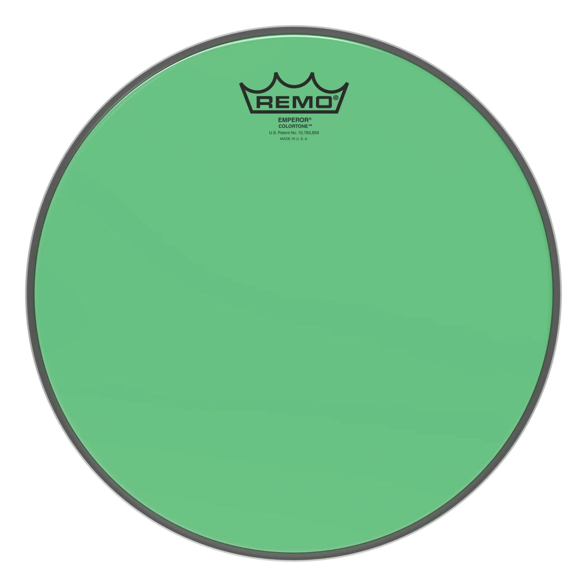 PARCHE BATERIA REMO EMPEROR 12" VERDE BE-0312-CT-GN