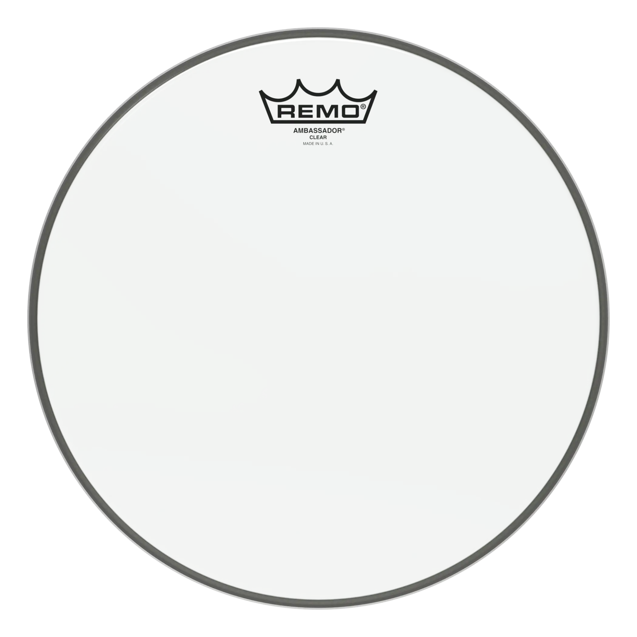 PARCHE DE BATERIA REMO AMBAS 12" TRANSPARENTE BA-0312-00