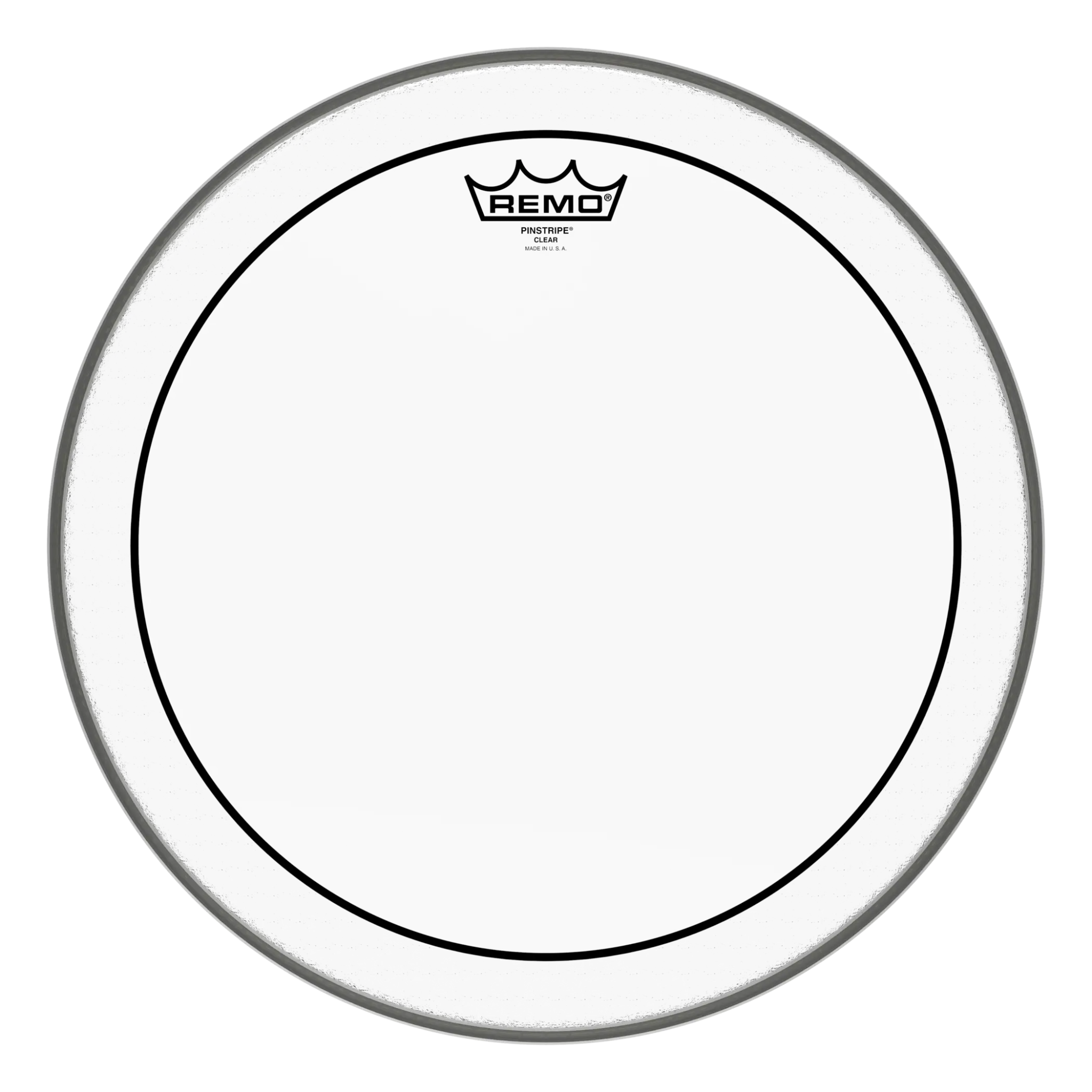 PARCHE BATERIA REMO PINST 15" TRANSPARENTE PS-0315-00