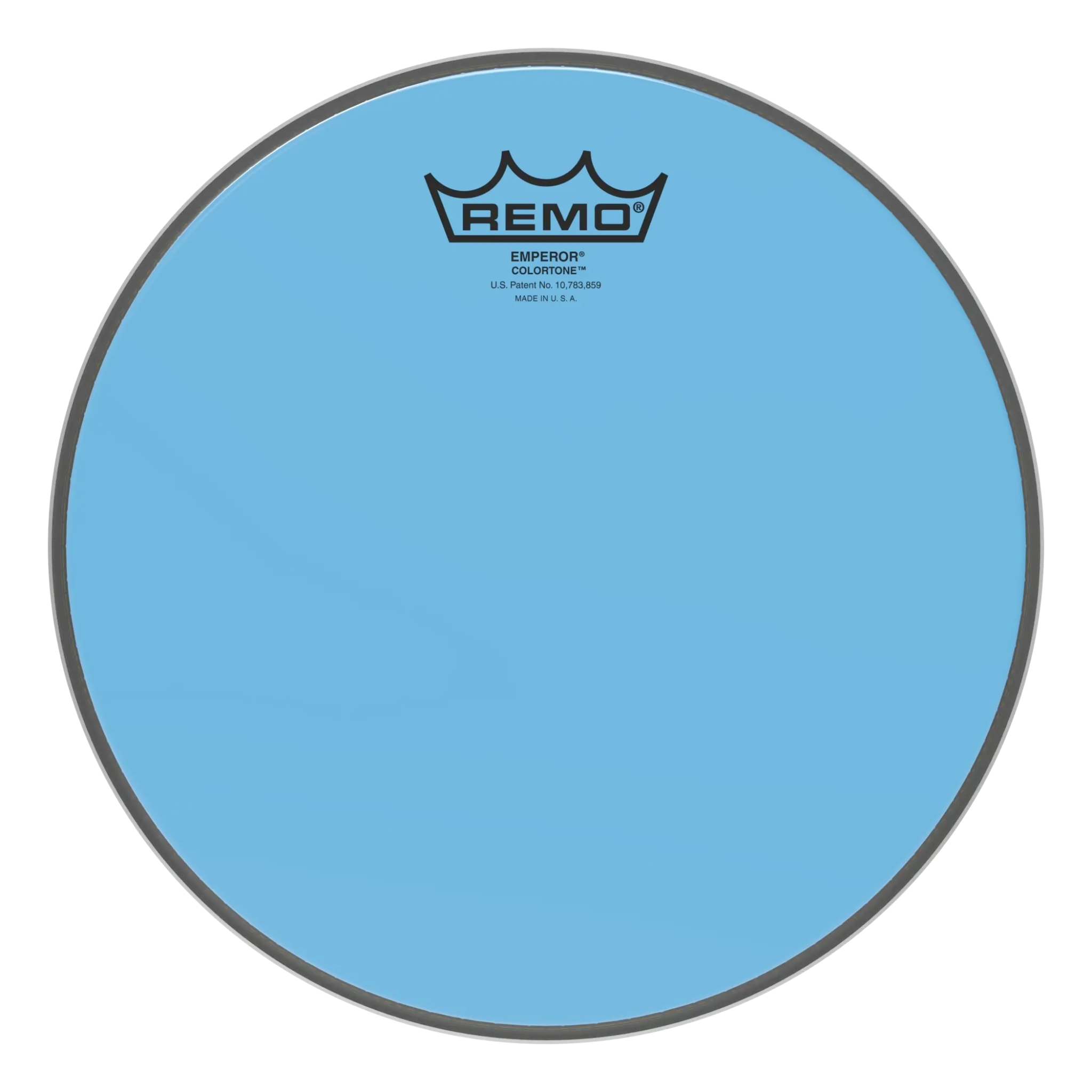 PARCHE BATERIA REMO EMPEROR 10" AZUL BE-0310-CT-BU