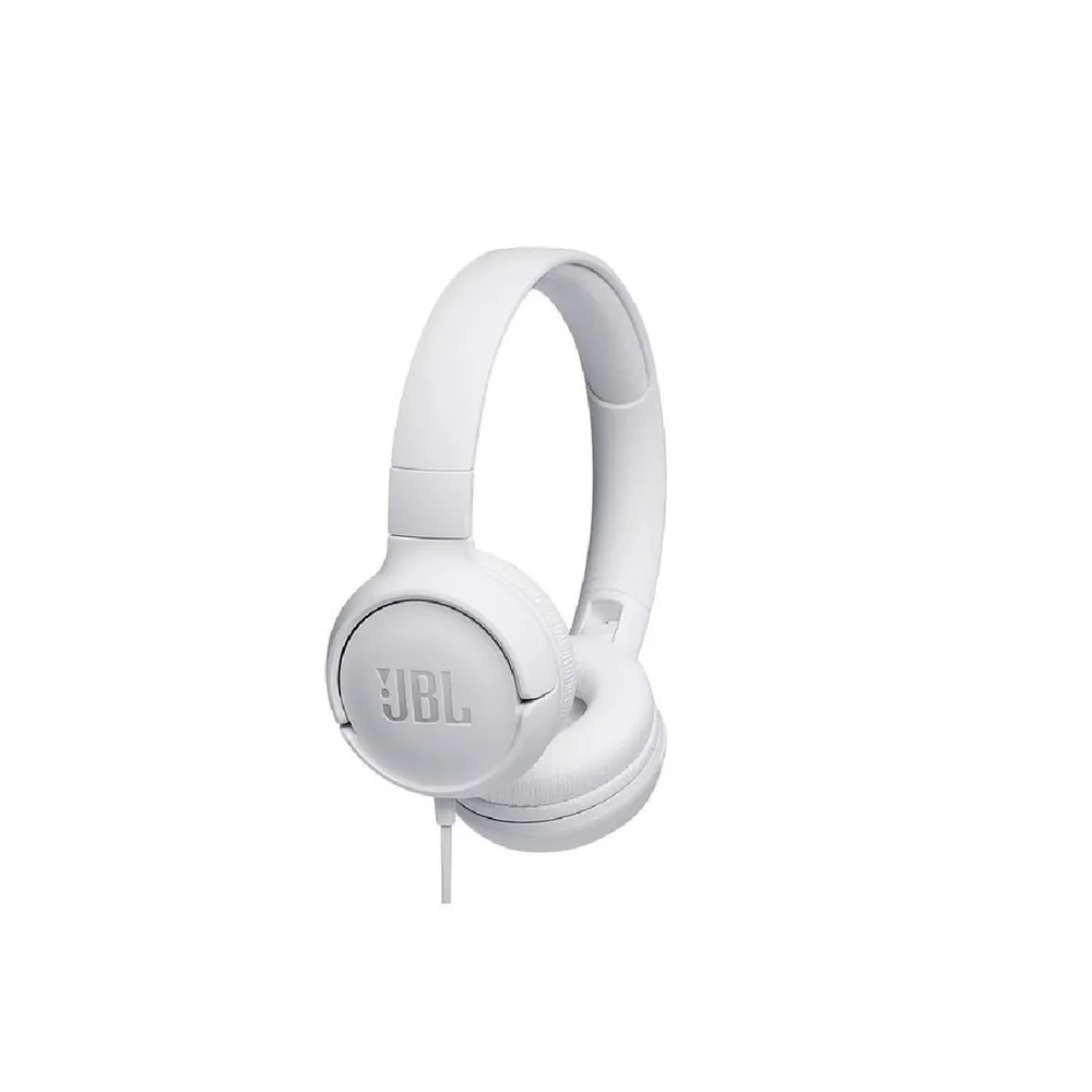 AUDIFONO JBL T500 ALAMBRICOS BLANCOS