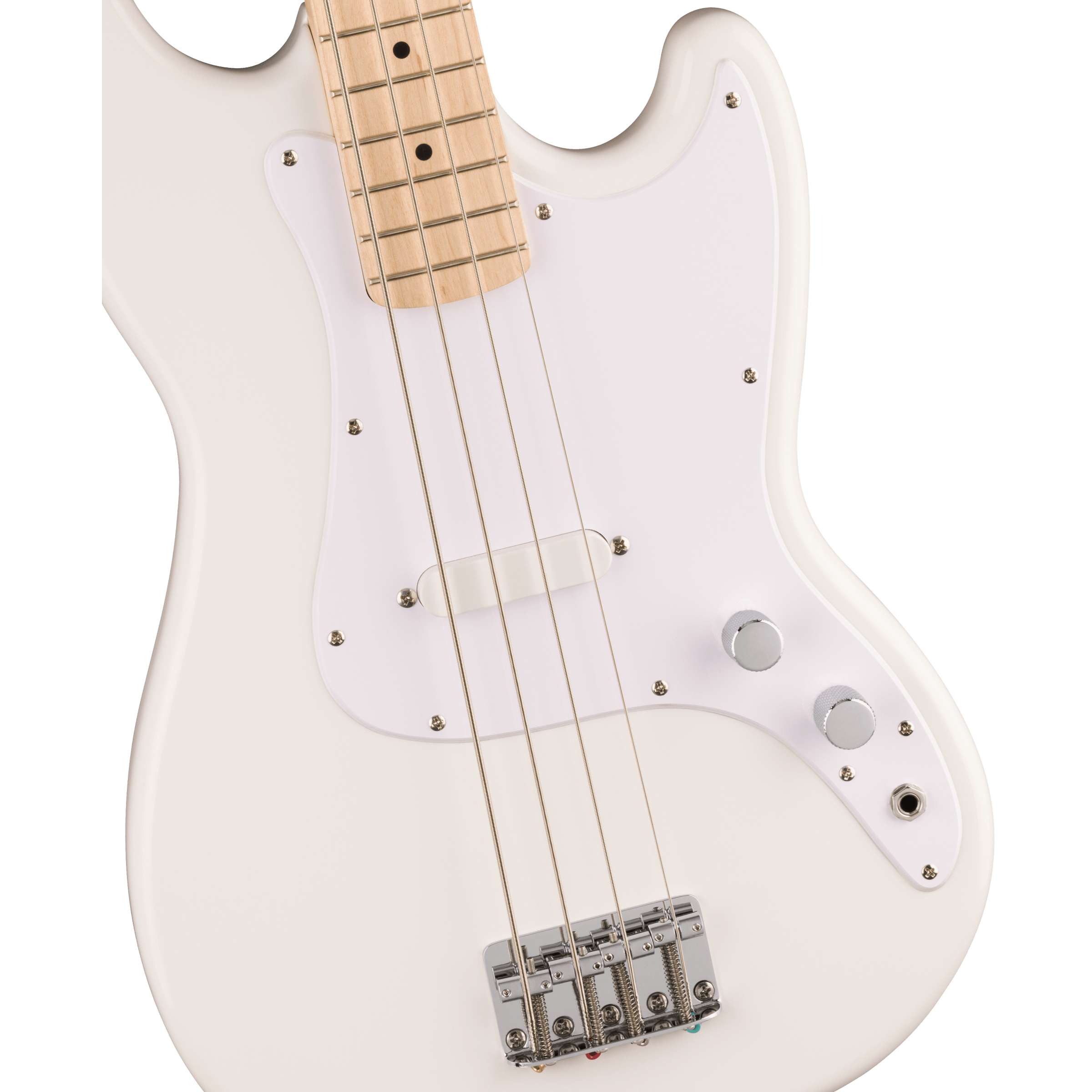 BAJO ELEC SQUIER SONIC BRONCO BLANCO