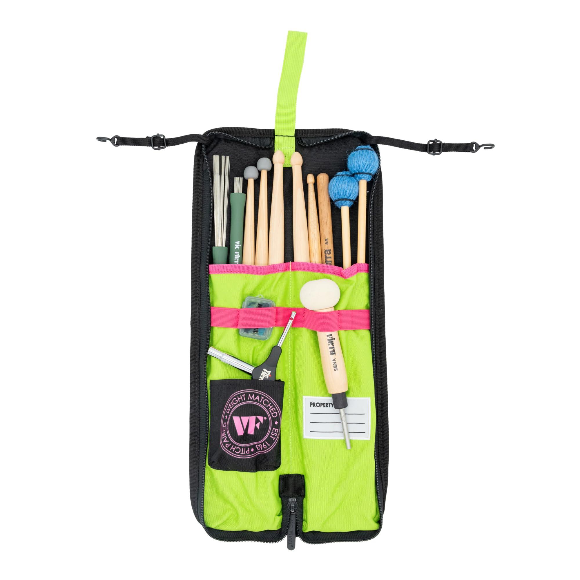 BAQUETERO VIC FIRTH BAG NEON