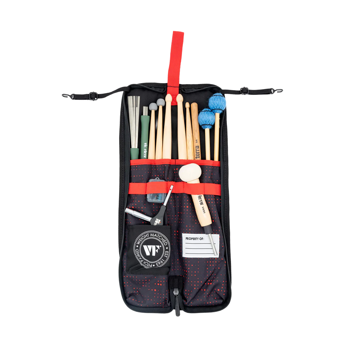 BAQUETERO VIC FIRTH BAG PUNTO ROJO