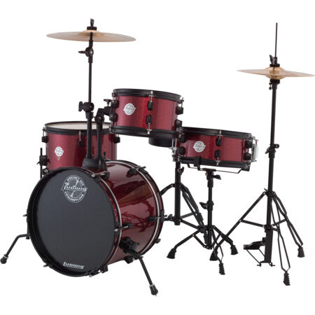 BATERIA LUDWIG POCKET KIT RED SPARKLE LC178X025DIR