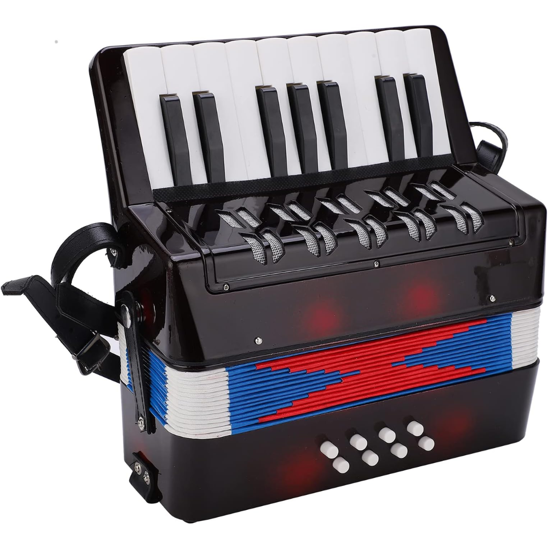 ACORDEON MPRO M-17K8B PARA NINOS NEGRO