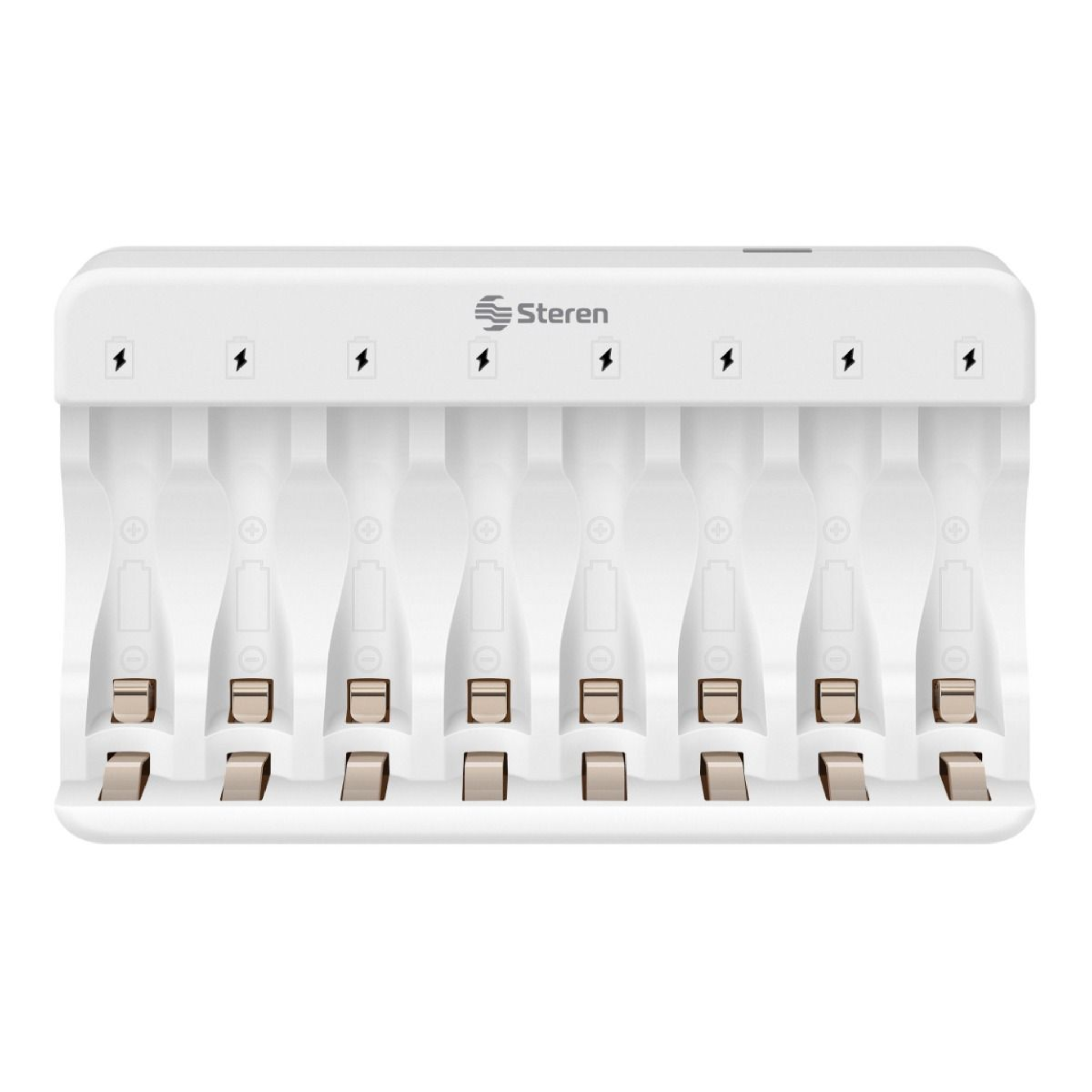 CARGADOR STEREN CRG-400 8 BATERIAS AA/AA