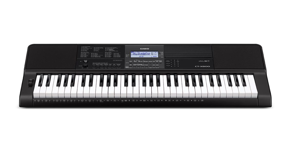 TECLADO CASIO CT-X800 INCLUYE ADAPTADOR