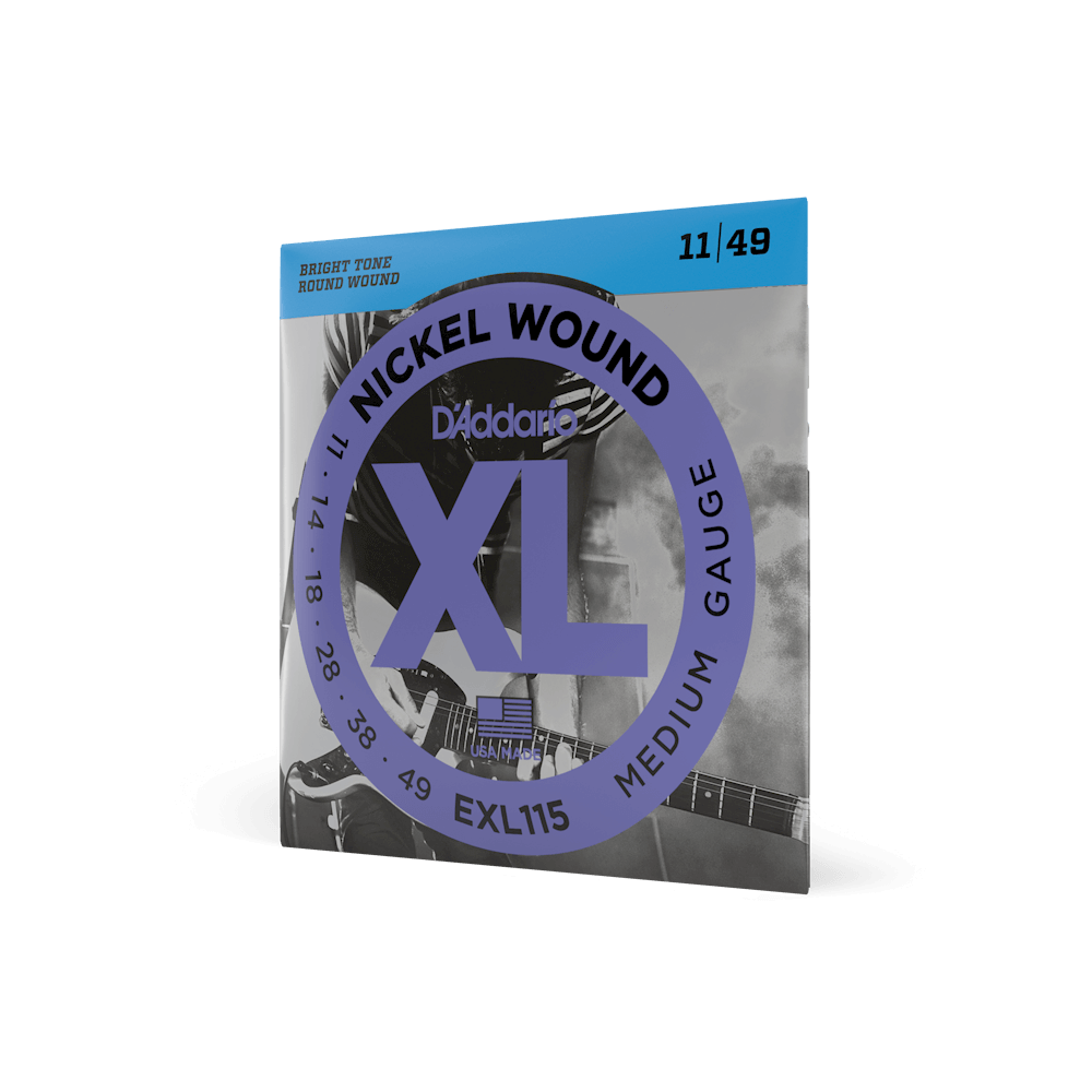 CUERDAS D"ADDARIO EXL115 11-49 PARA GUITARRA ELÉCTRICA