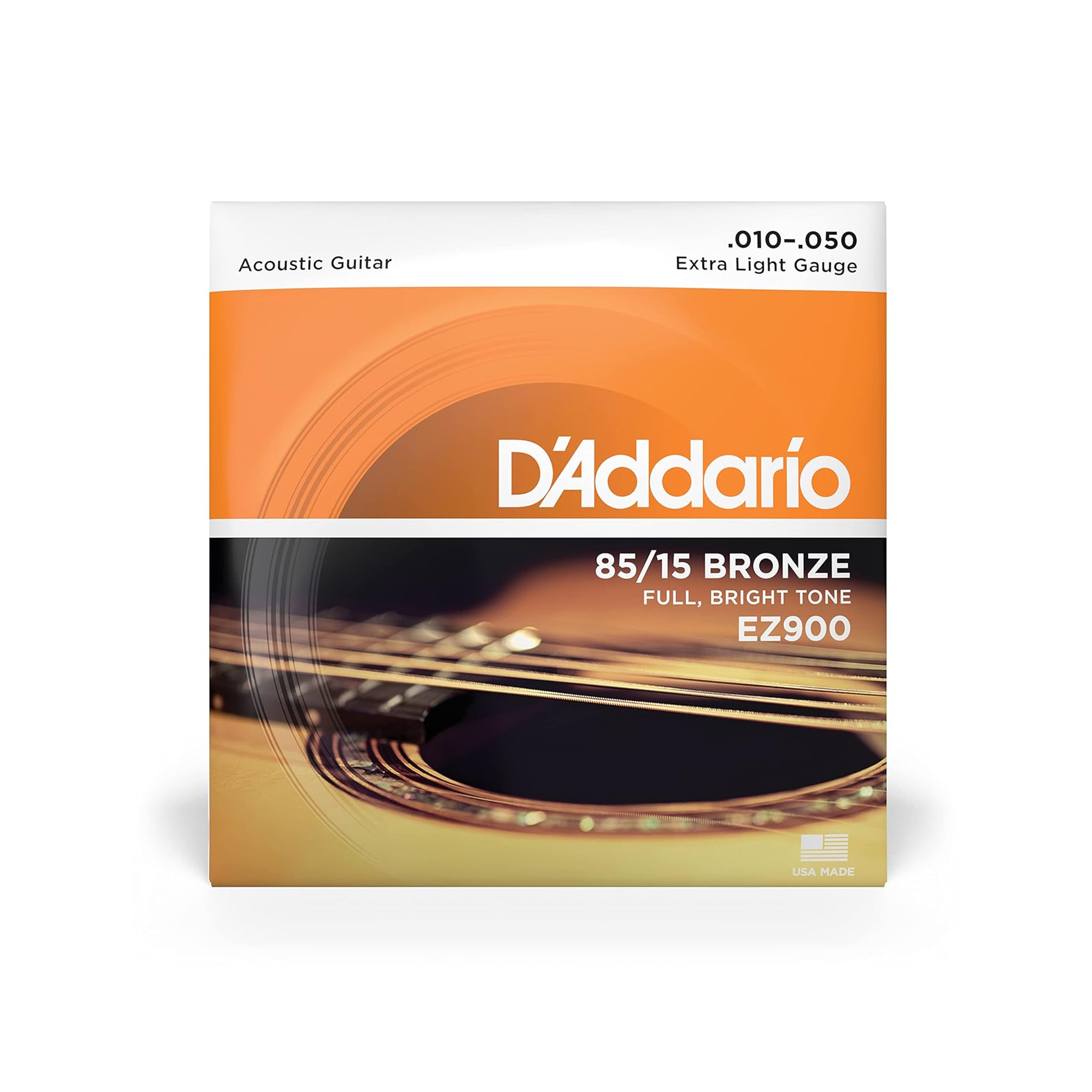 CUERDAS D"ADDARIO EZ900 10-50 PARA GUITARRA ACÚSTICA