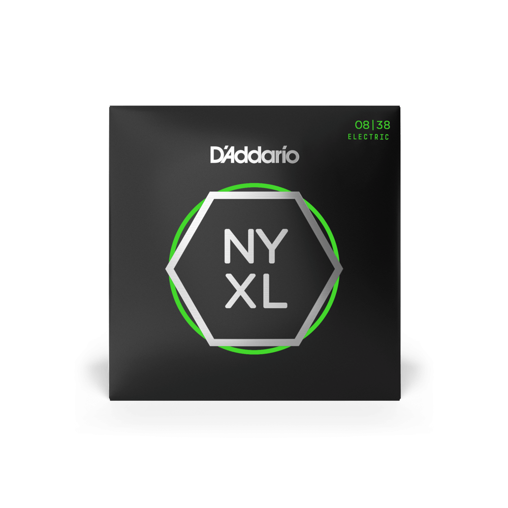 CUERDAS D"ADDARIO NYXL EX 08-38 PARA GUITARRA ELÉCTRICA
