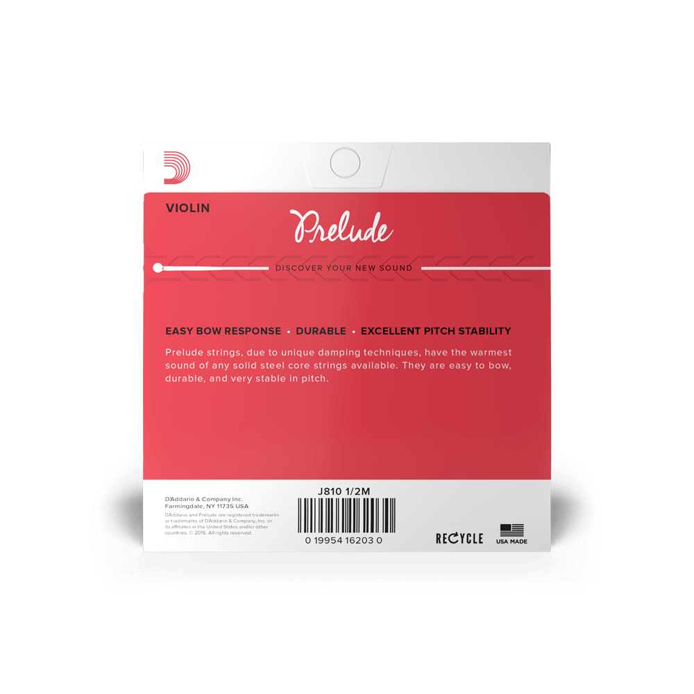 CUERDA PRELUDE PARA VIOLIN VIOLIN J810 1/2