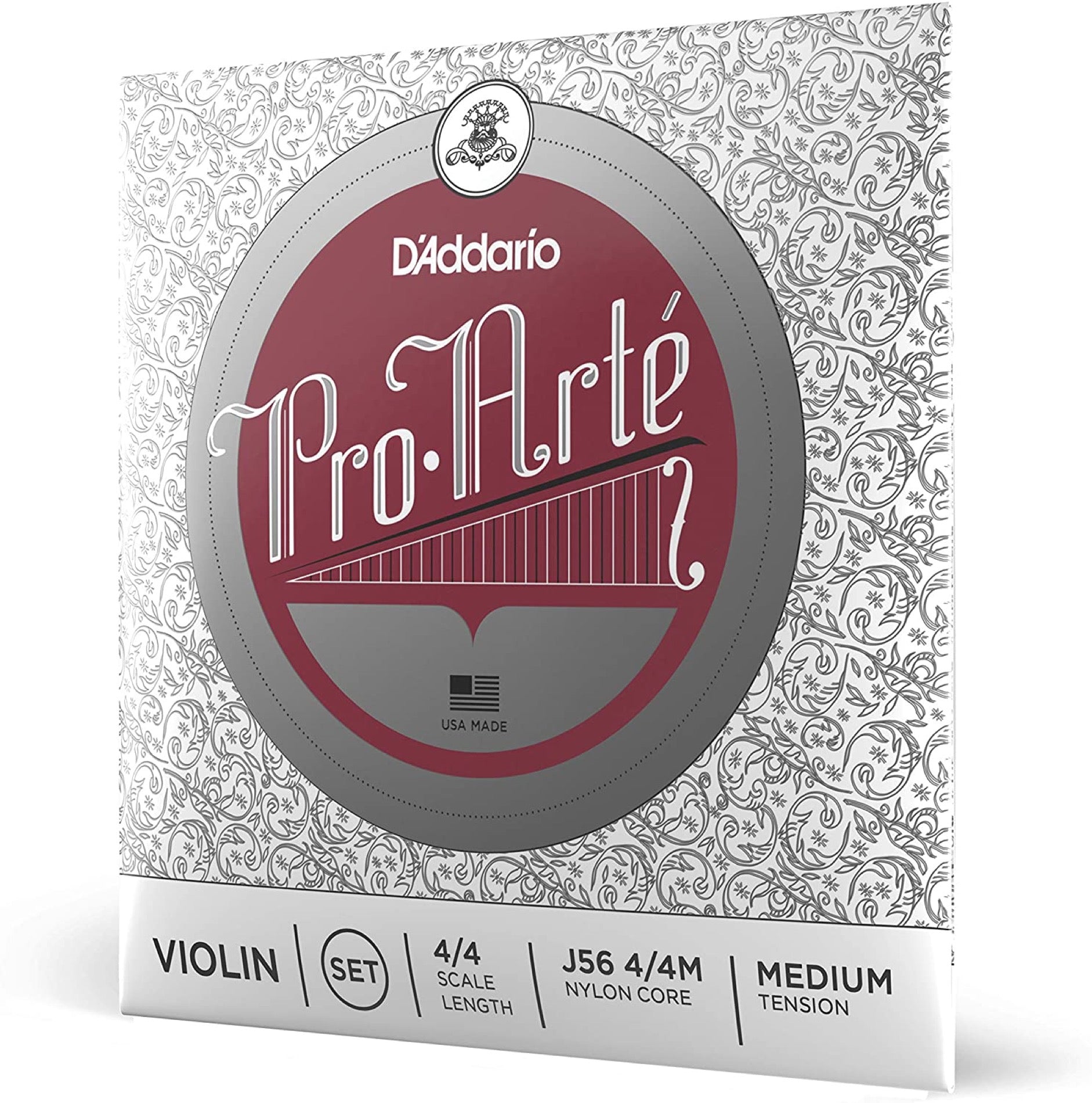 CUERDAS VIOLIN D"ADDARIO J56 4/4M PRO AR