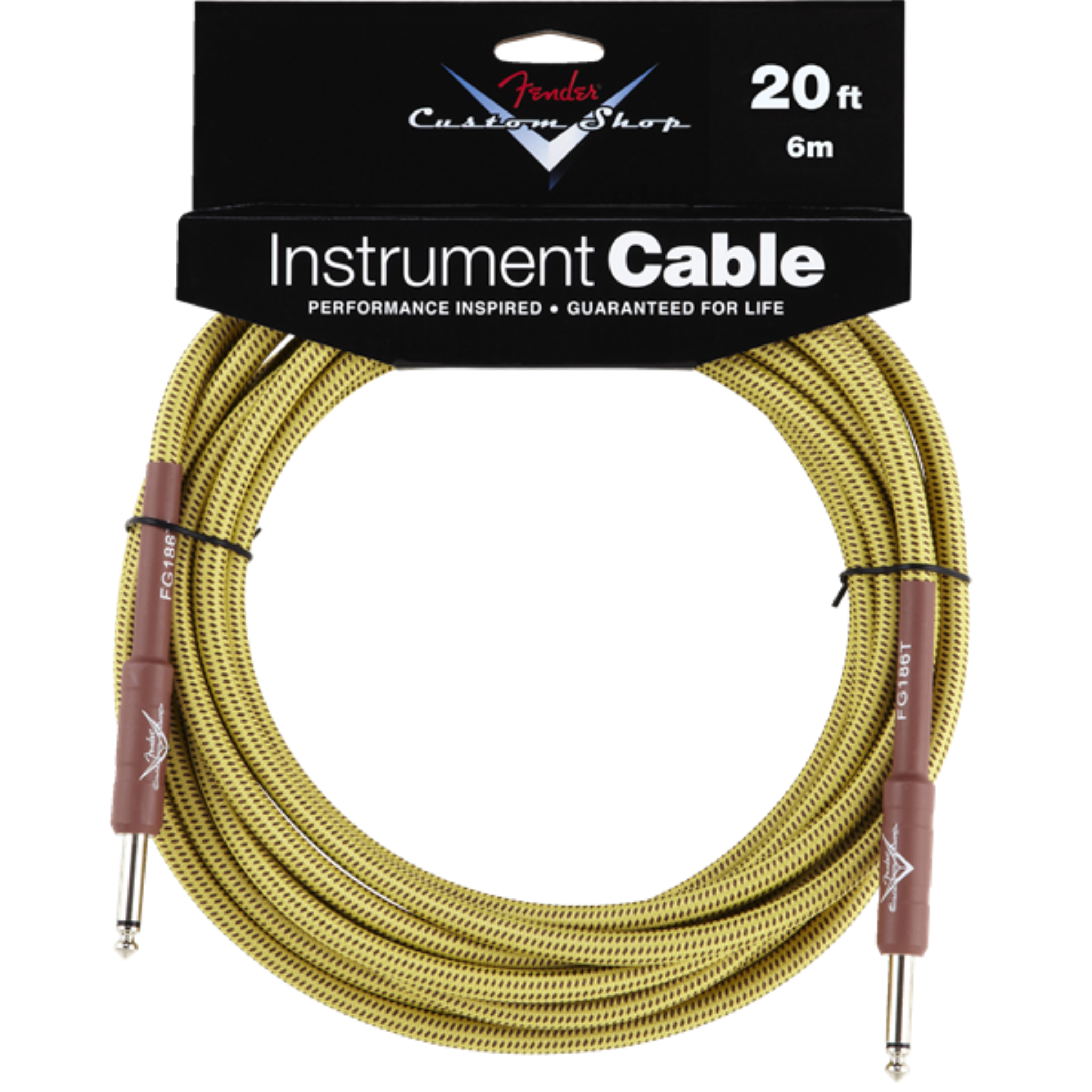 CABLE LINEA FENDER CUSTOM SHOP 0.15 MTS 2U MOD0990820042