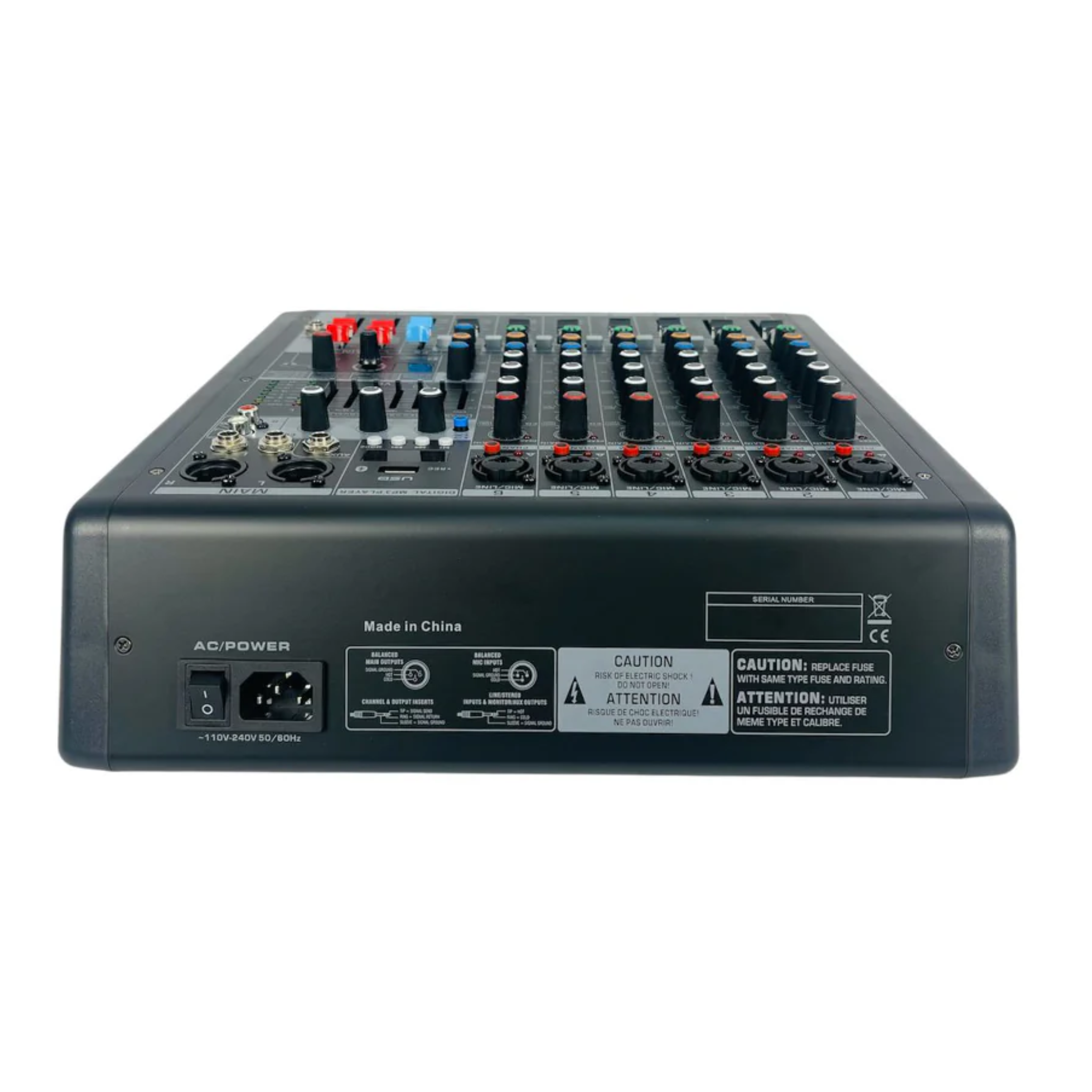 MIXER AURORA AVX VX8 ANALOGA CON EFECTOS