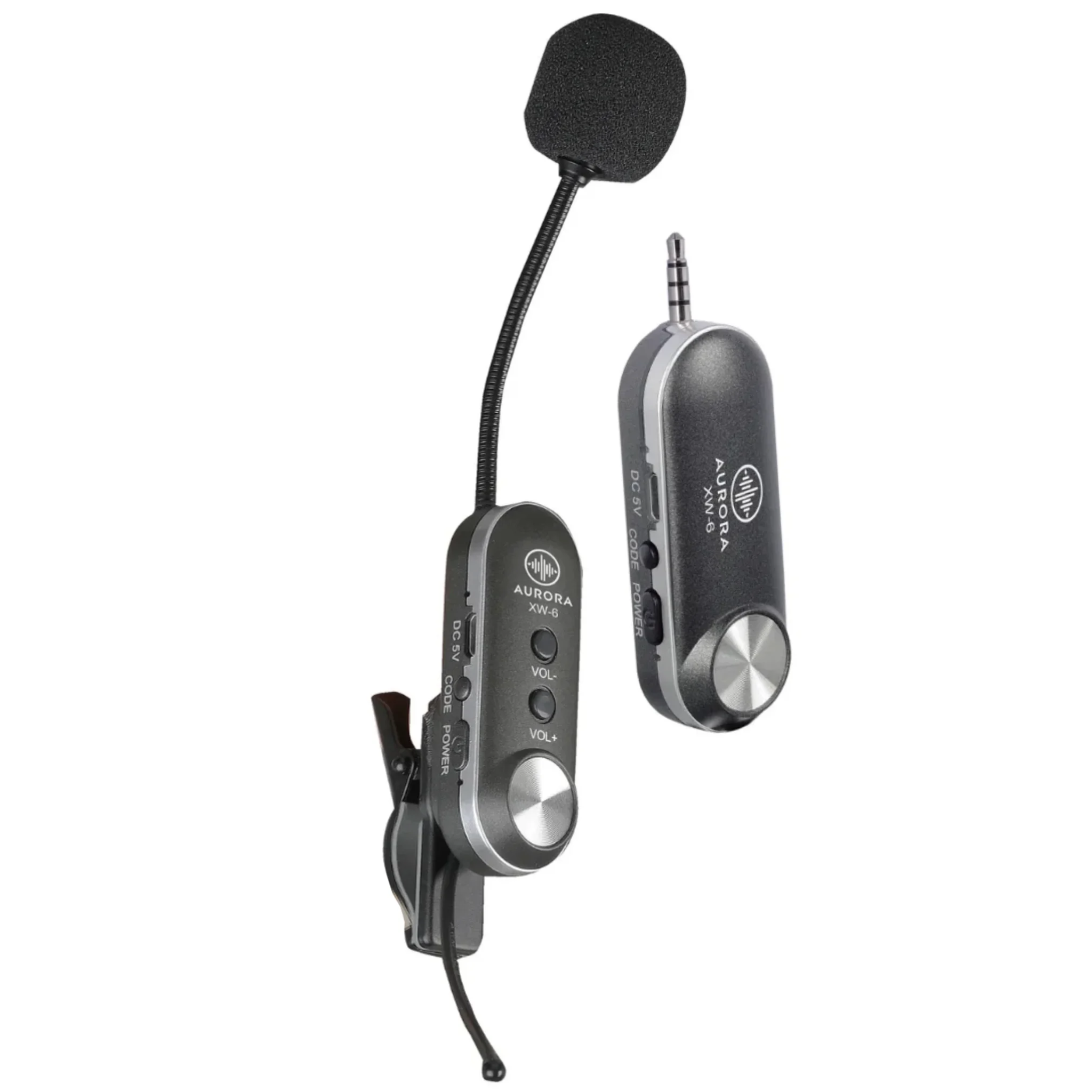 MICROFONO AURORA XW-6 INALAMBRICO P/INST
