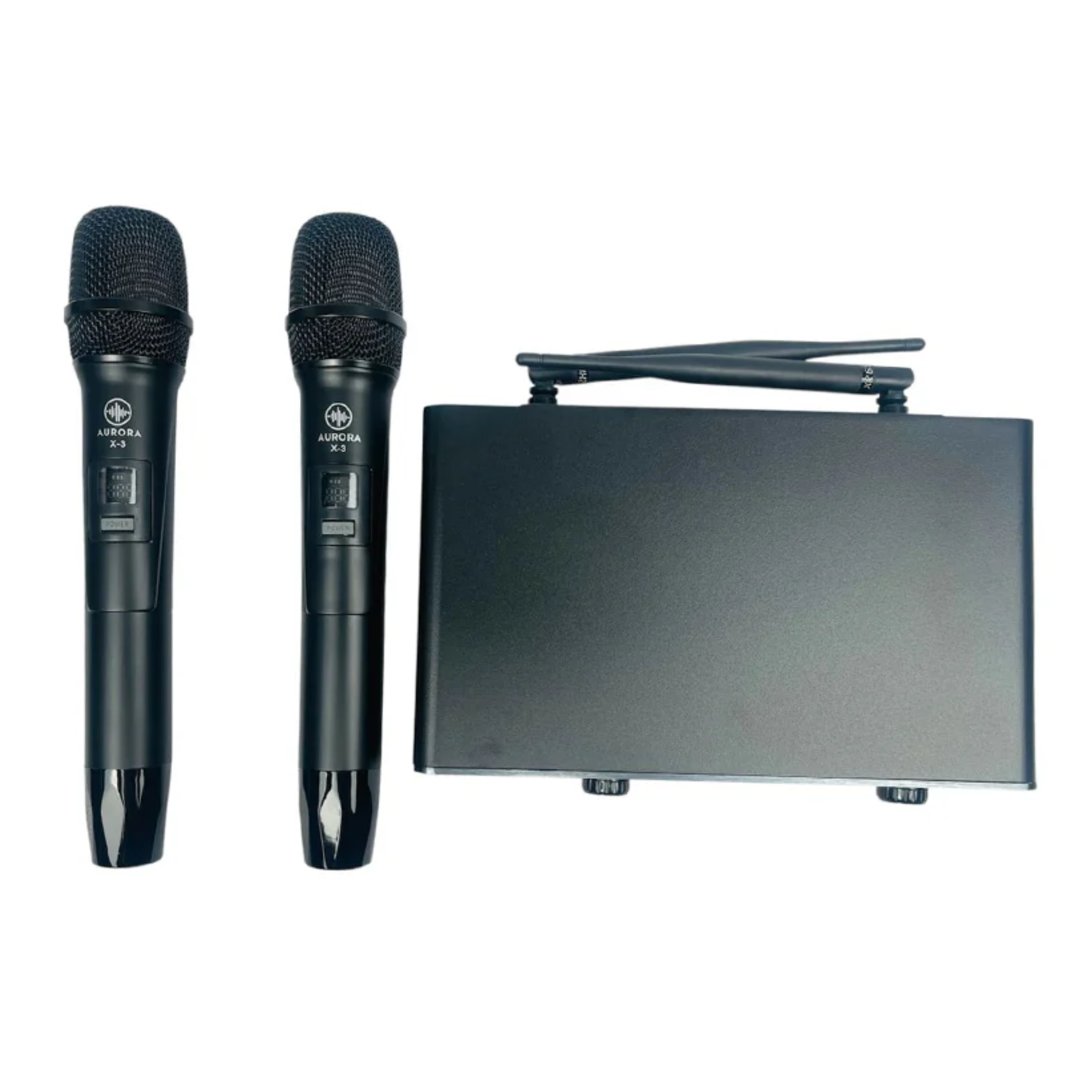 MICROFONO AURORA X-3 INALAMBRICO DUAL DE MANO