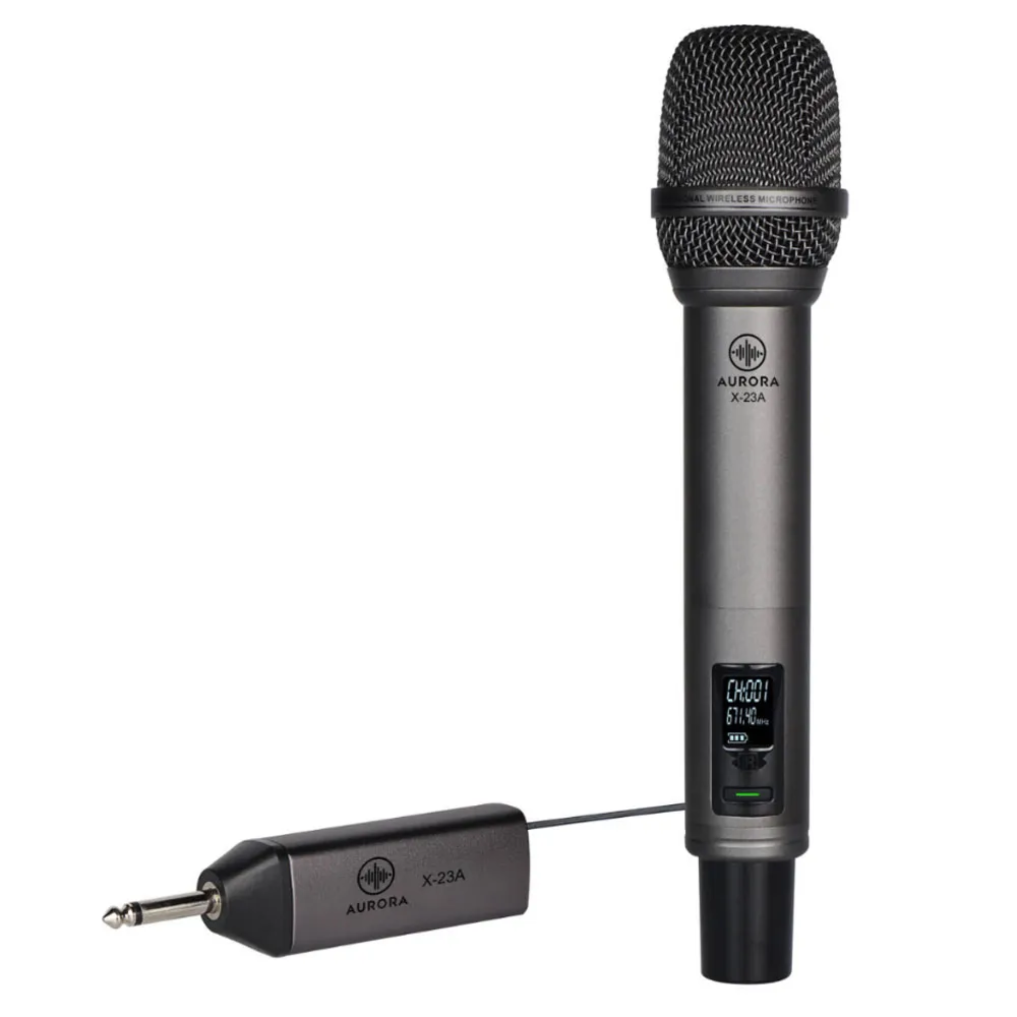 MICROFONO AURORA X-23A MANO INALAMBRICO