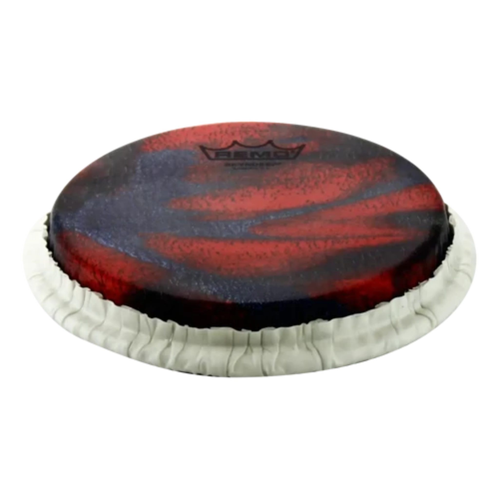 PARCHE BONGO REMO TKS5 8.5" NEGRO/ROJO M9-0850-S5-SD005