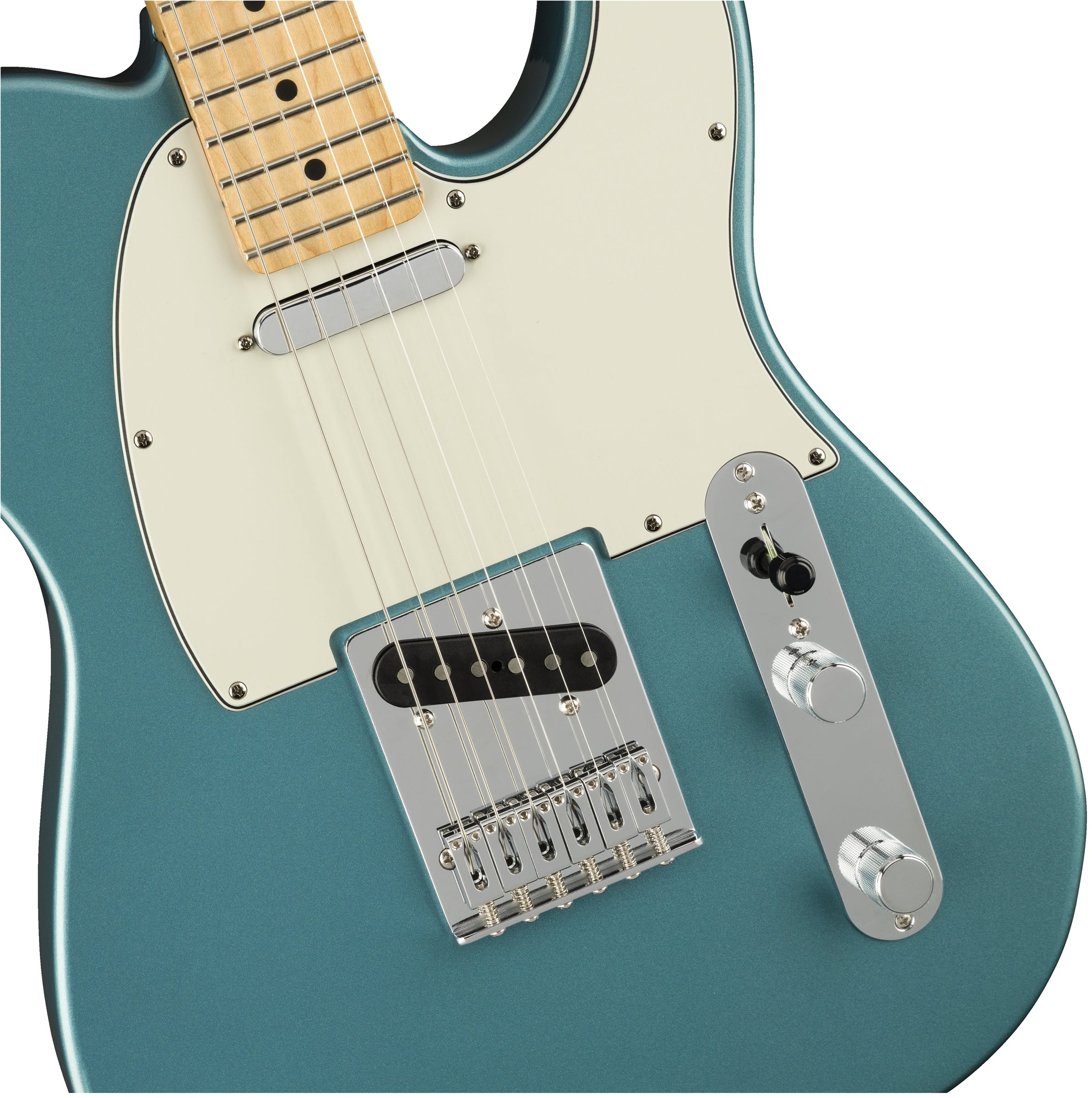 GUITARRA ELECTRICA FENDER MEXICO PLAYER TELECASTER AZUL MOD0145212513 DIAPASÓN EN MAPLE