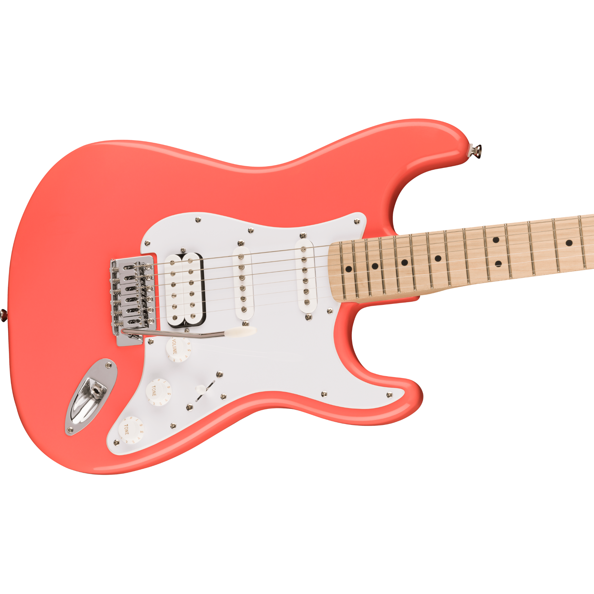 GUITARRA ELECTRICA FENDER SQUIER SONIC STRATOCASTER CORAL