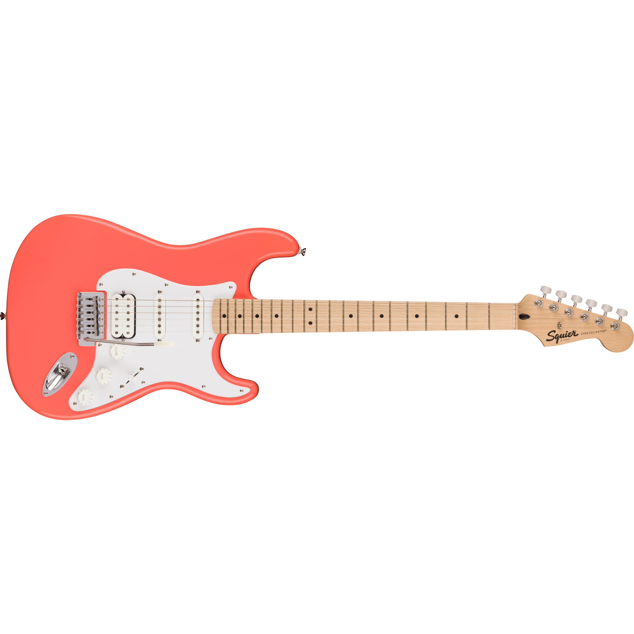GUITARRA ELECTRICA FENDER SQUIER SONIC STRATOCASTER CORAL