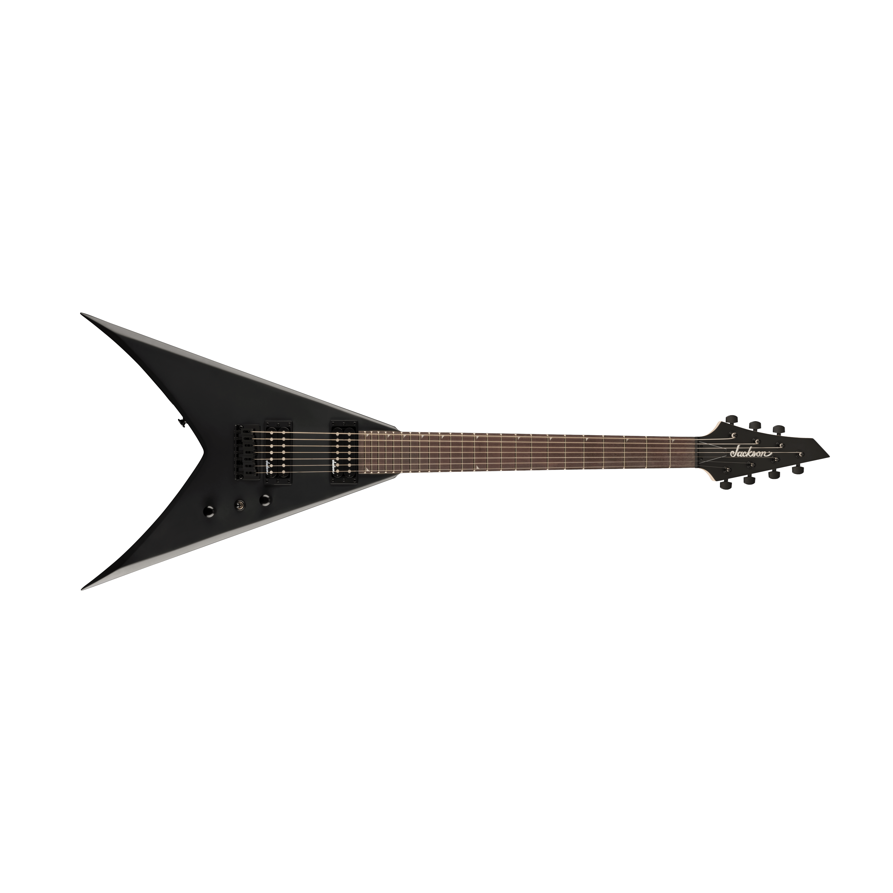 GUITARRA ELEC JACKSON JS22-7 KING V NEGRA