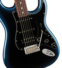 GUITARRA ELECTRICA FENDER AMERICAN PROFESIONAL II STRATOCASTER HSS COLOR AZUL OSCURO MOD0113910761 DIAPASON EN PALO DE ROSA