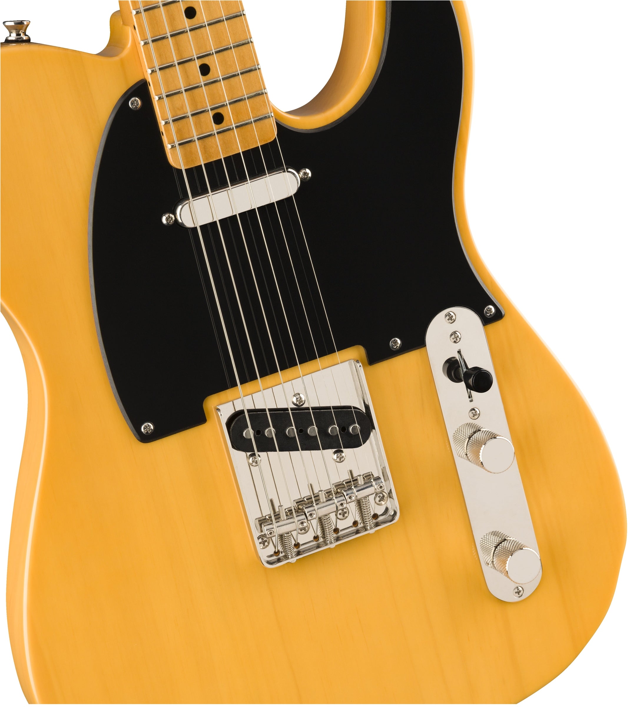 GUITARRA ELECTRICA FENDER SQUIER CLASSIC VIBE 50S TELECASTER MOD0374030550 EN COLOR RUBIO CARAMELO, DIAPASON EN MAPLE