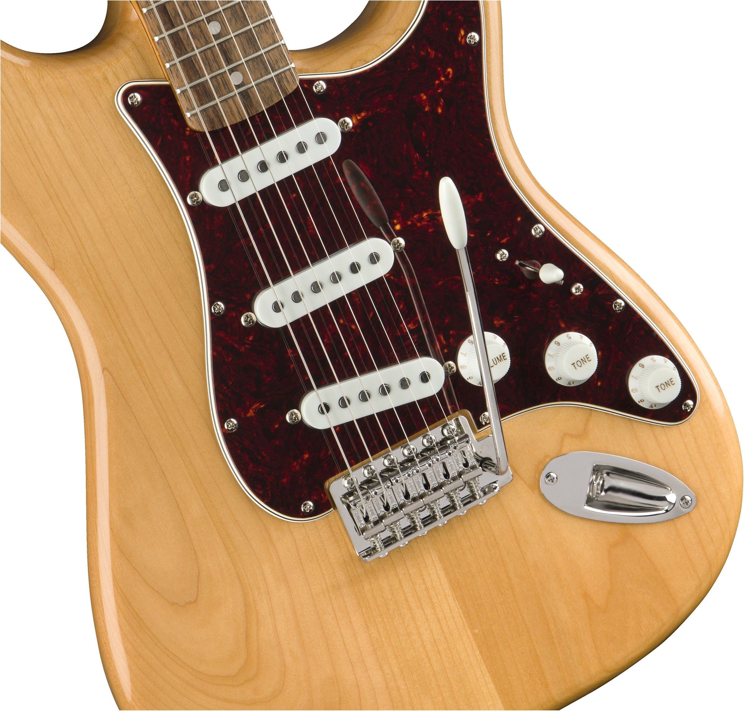 GUITARRA ELECTRICA FENDER SQUIER CLASSIC VIBE 70S STRATOCASTER MOD0374020521 DIAPASON LAUREL,EN COLOR NATURAL