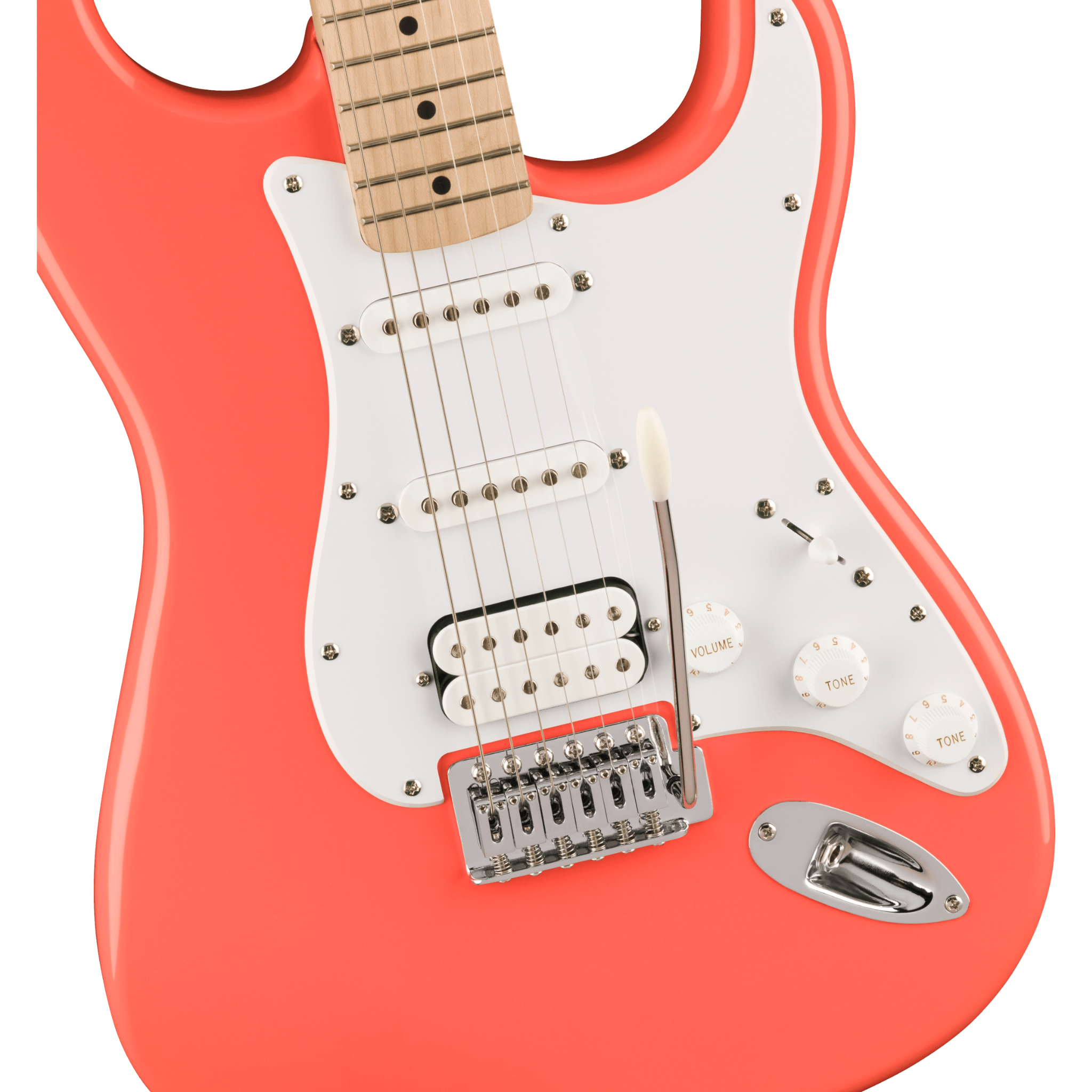 GUITARRA ELECTRICA FENDER SQUIER SONIC STRATOCASTER CORAL