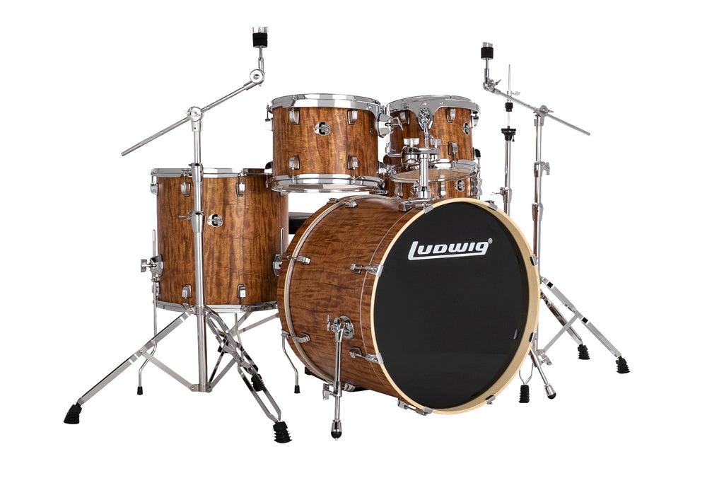 BATERIA LUDWIG ELEMENT EVOLUTION 5 PIEZAS COLOR CHERRY LE522010DIR