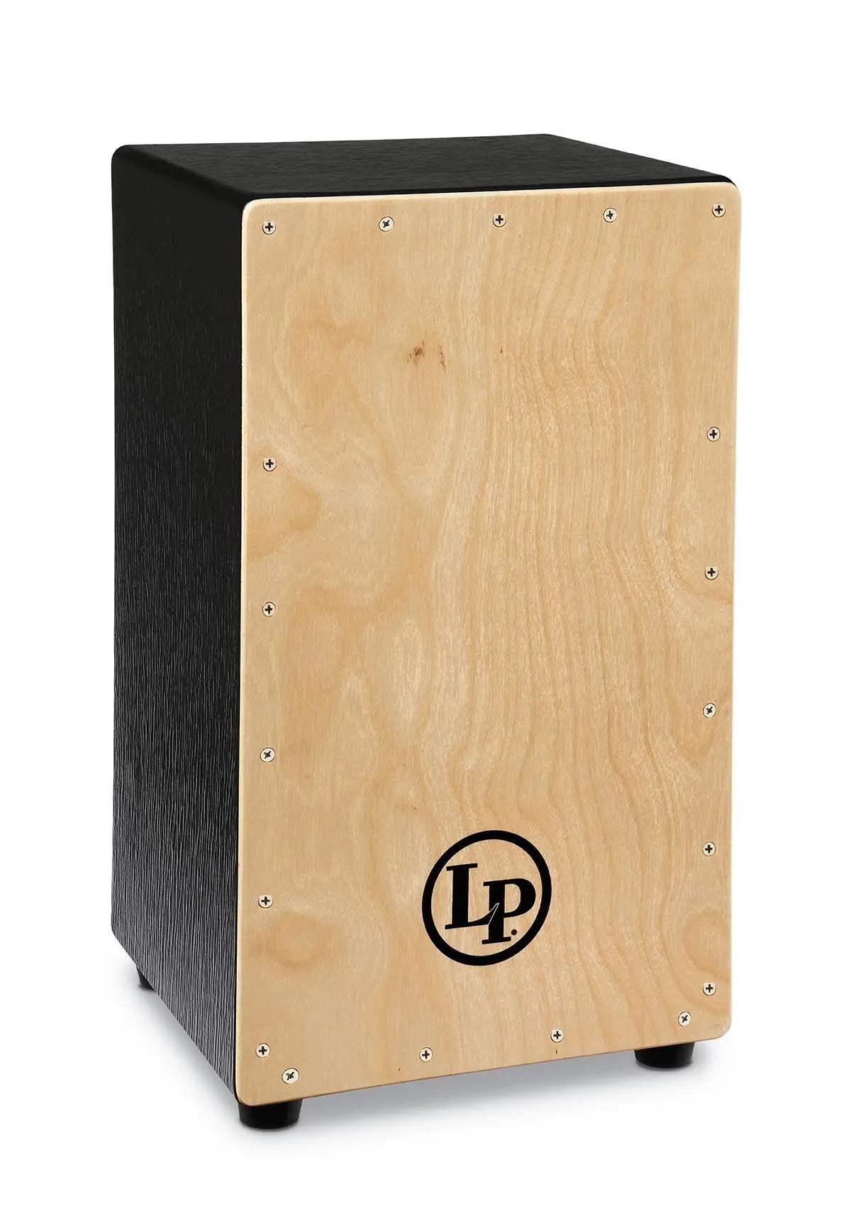 CAJON LP BOX SNARE NEGRO TAPA NATURAL LP1428NYN
