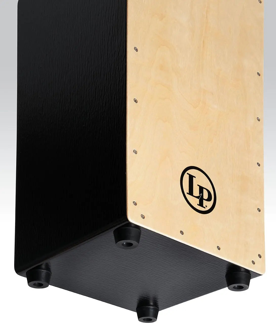 CAJON LP BOX SNARE NEGRO TAPA NATURAL LP1428NYN