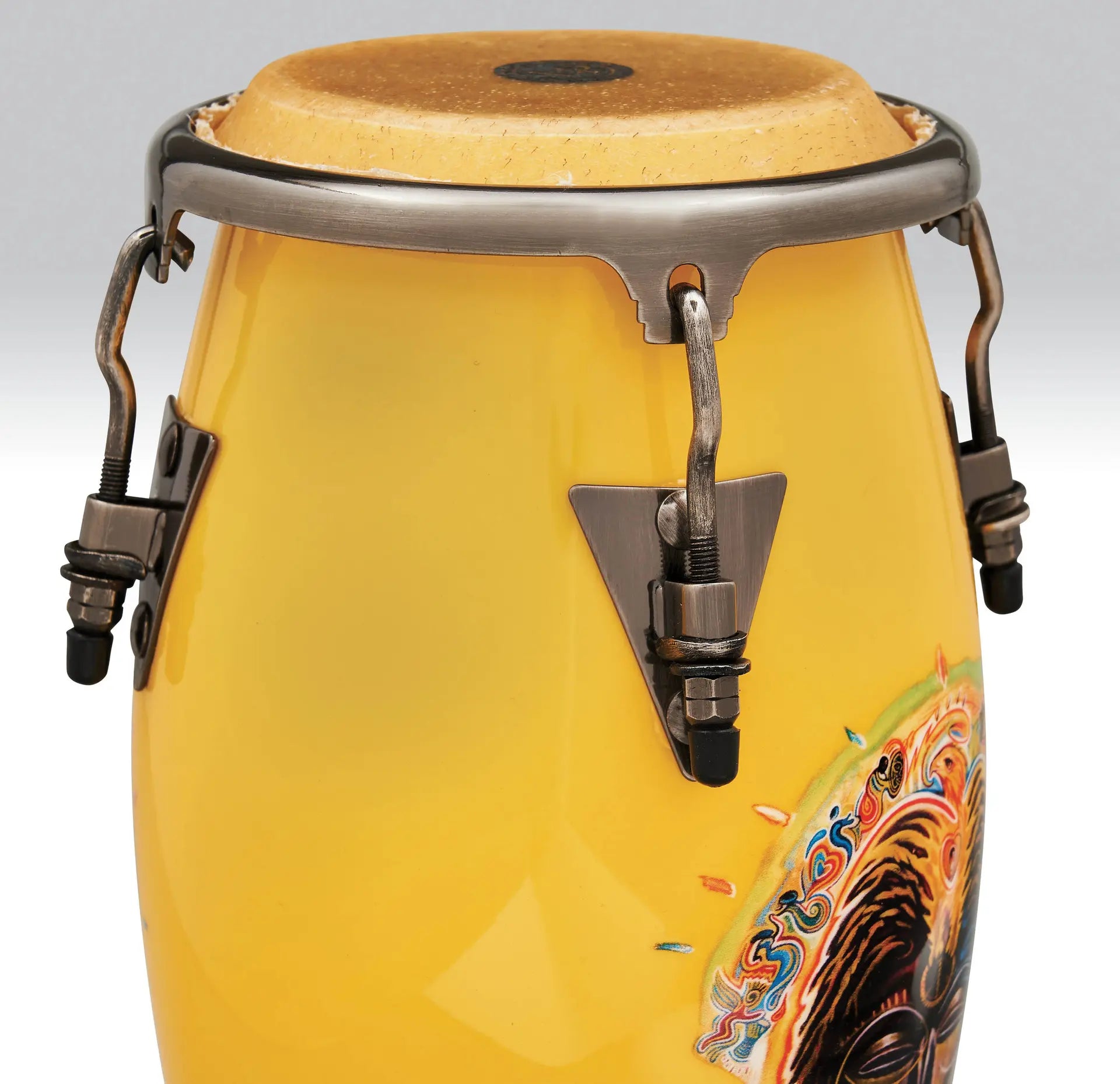 CONGA LP MINI 4 1/2 SANTANA AFRICA YLW LPM197-SAS