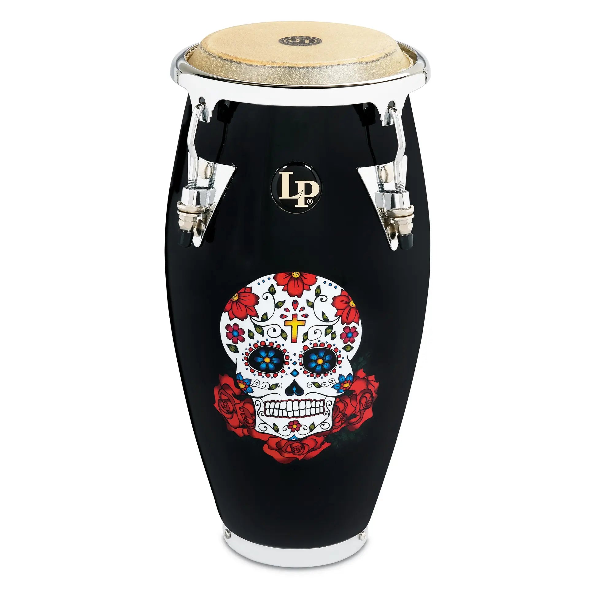 CONGA LP MINI 4 1/2 KP SKULL NEGRO LPM198-BK