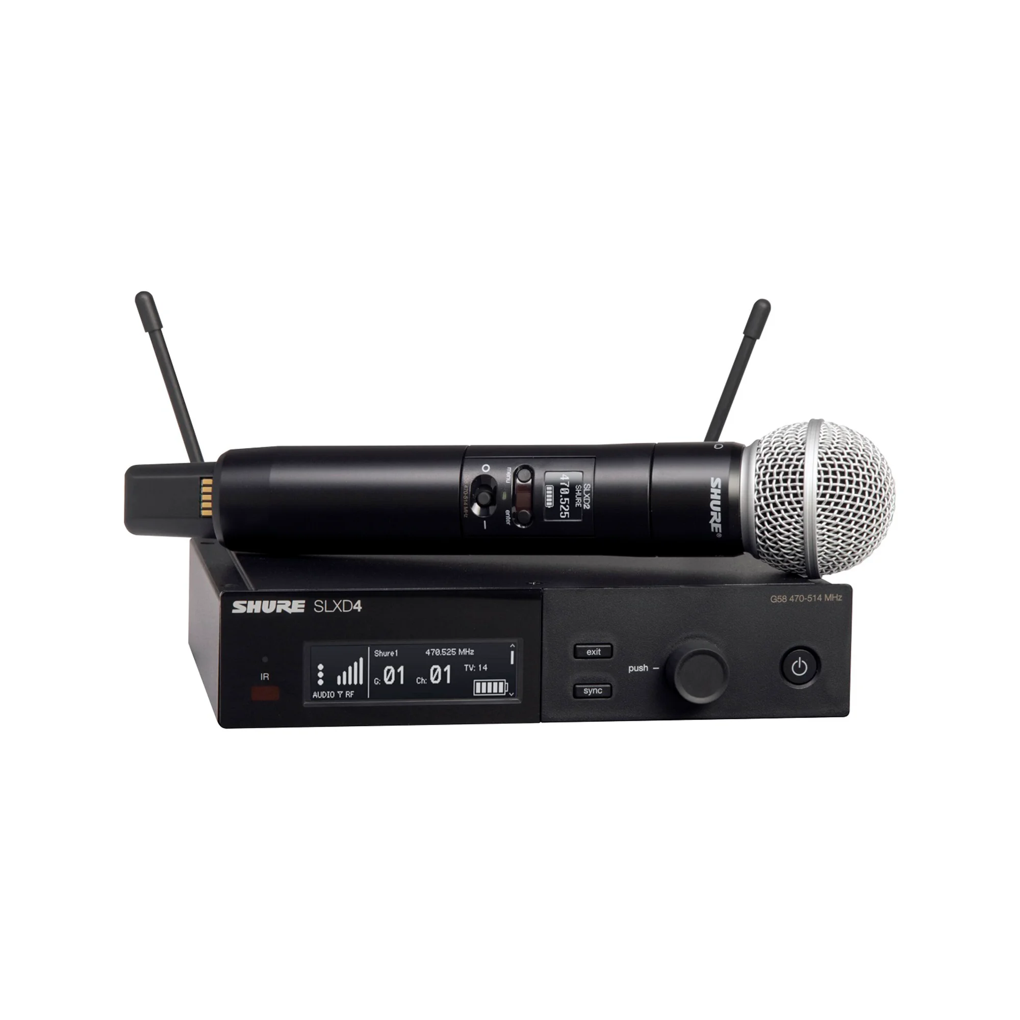 MICROFONO SHURE SLXD24/SM58 INALAMBRICO